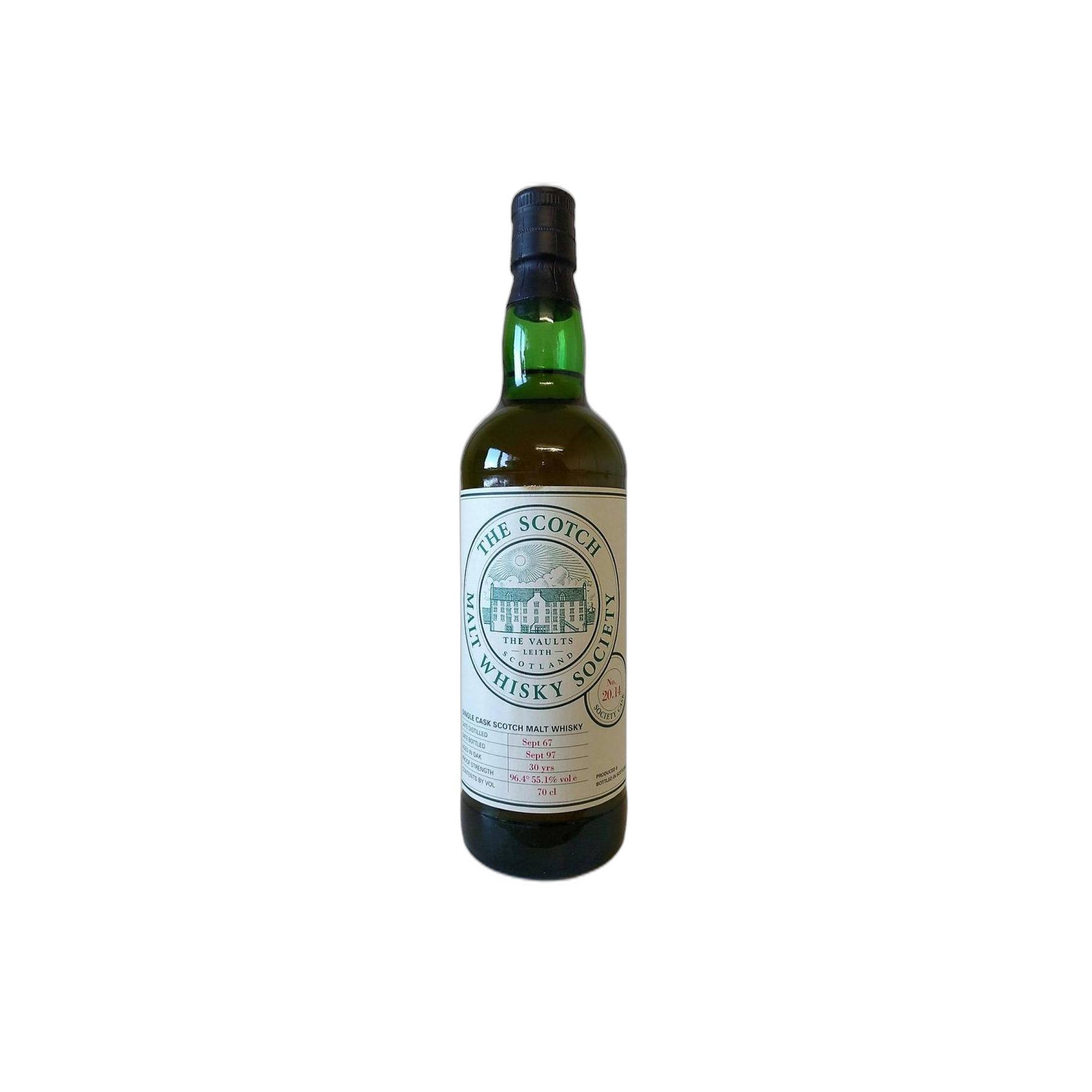 The Scotch Malt Whisky Society 1967 30 Years Single Malt Whisky