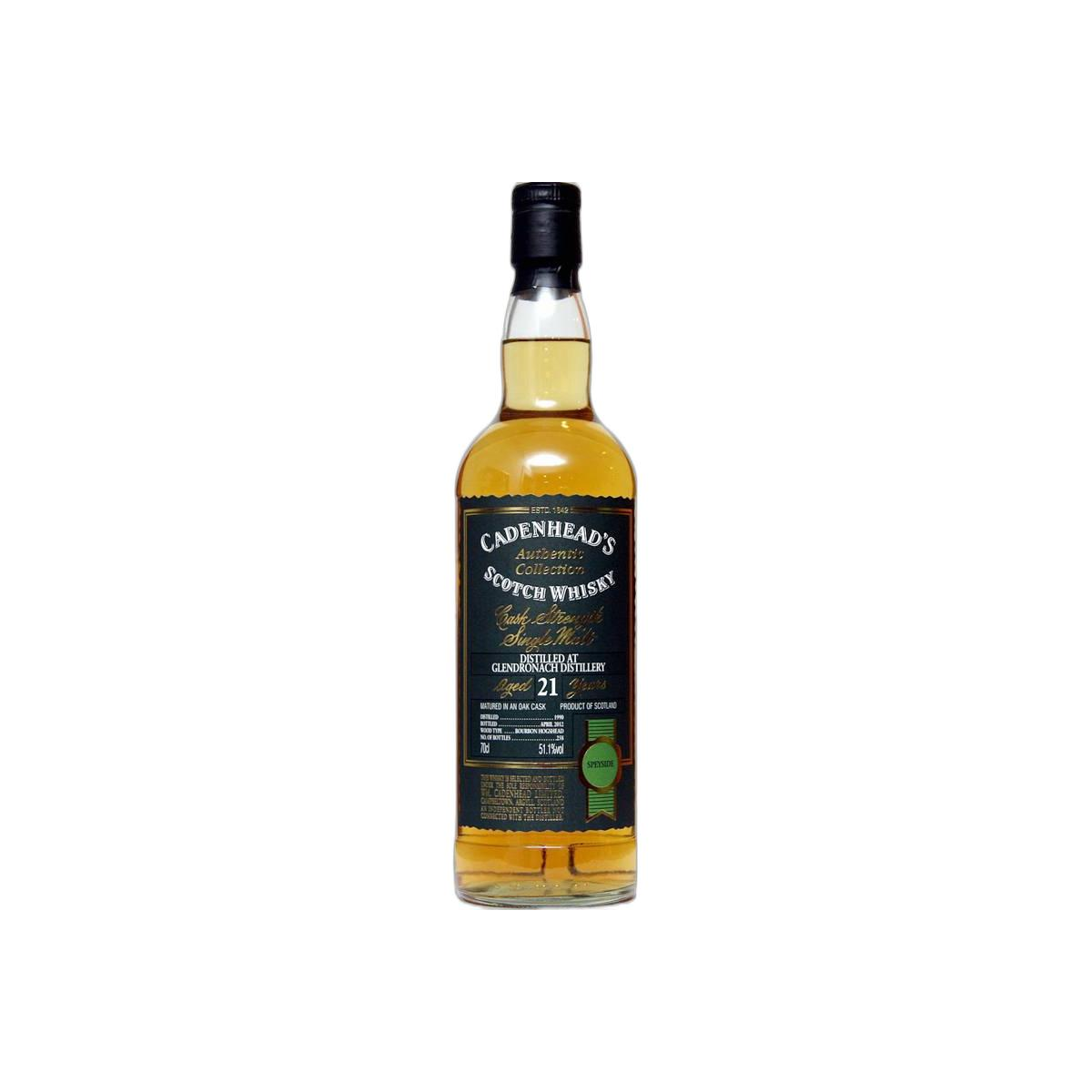 GlenDronach Authentic Collection 1990 21 Years Single Malt Whisky