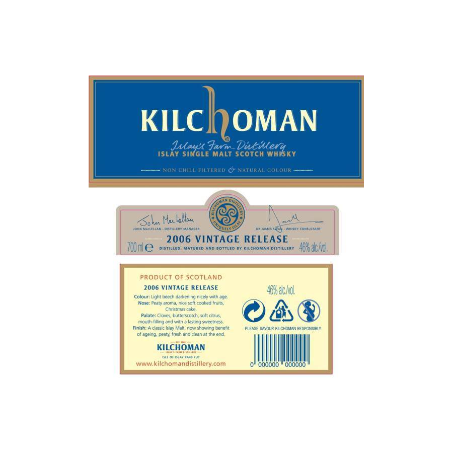 Kilchoman 2006 5 Years Single Malt Whisky 3