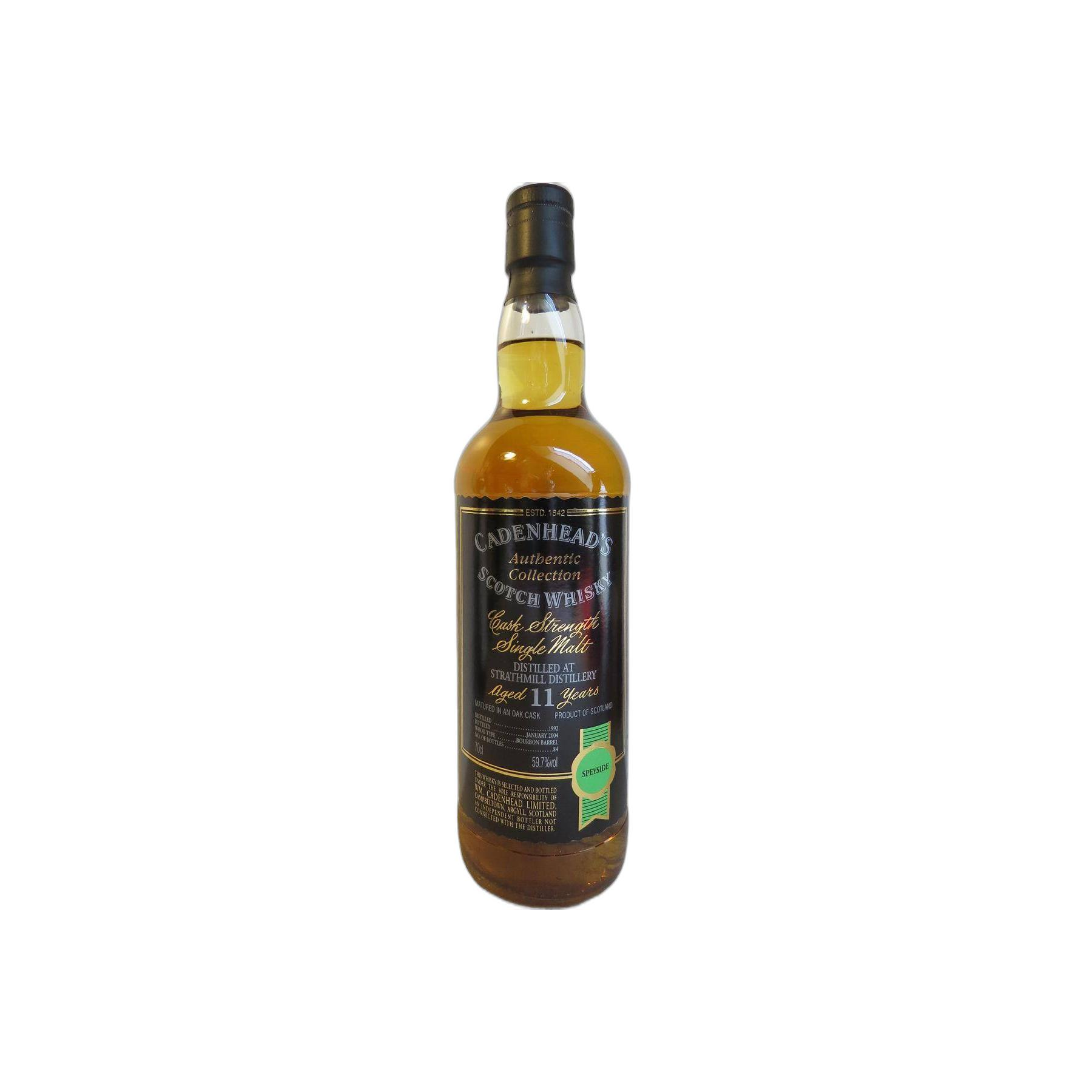 Strathmill Authentic Collection 1992 11 Years Single Malt Whisky