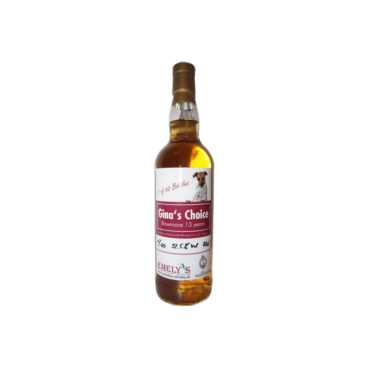Bowmore 13 Years Single Malt Whisky