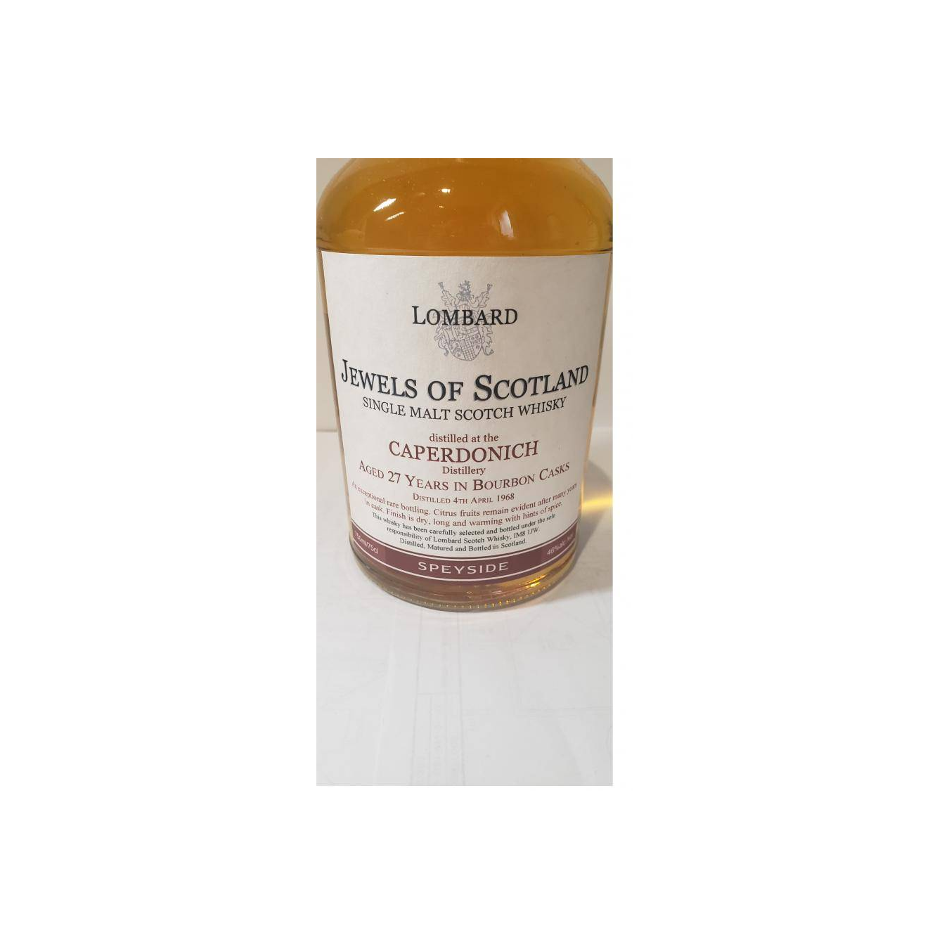 Caperdonich 1968 34 Years Single Malt Whisky 2