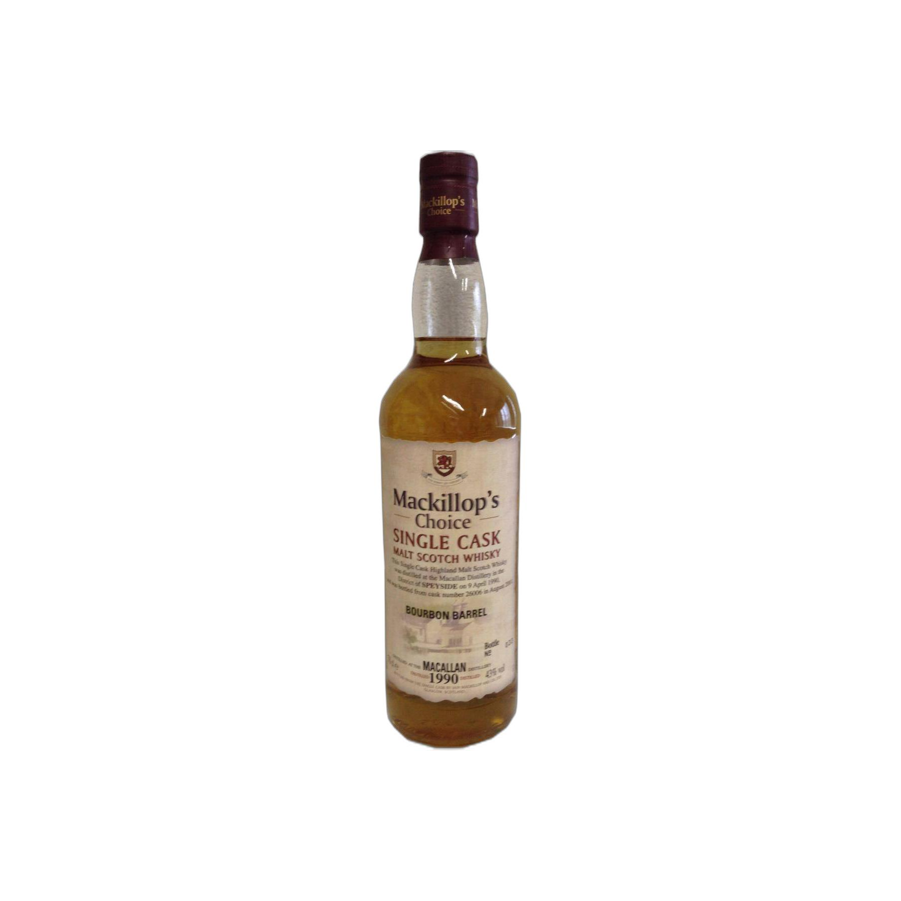 The Macallan Single Cask 1990 11 Years Single Malt Whisky