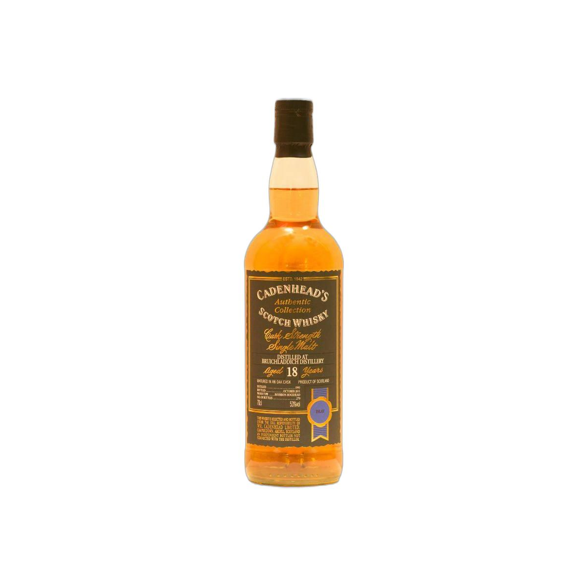 Bruichladdich Authentic Collection 1993 18 Years Single Malt Whisky