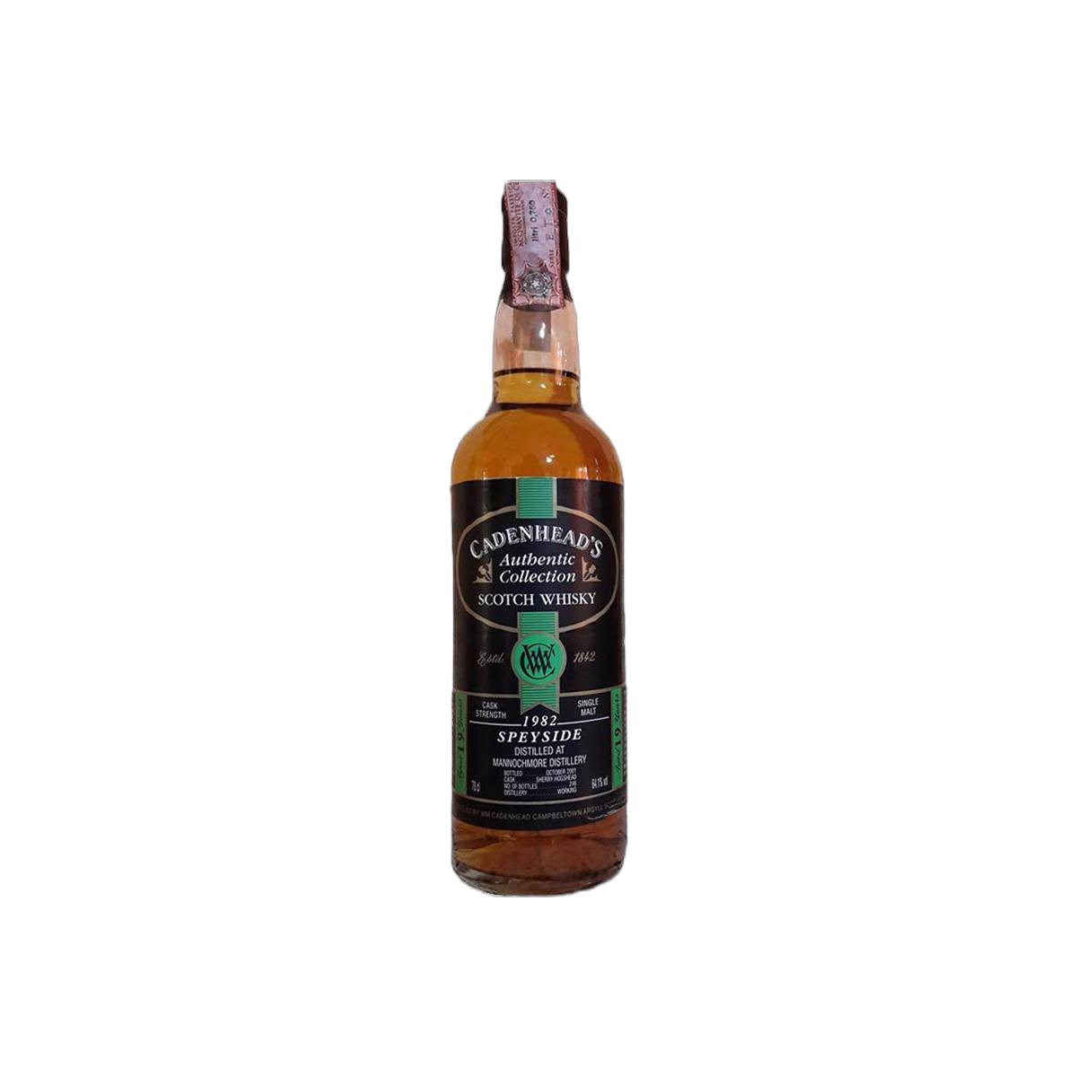Mannochmore Authentic Collection 1982 19 Years Single Malt Whisky