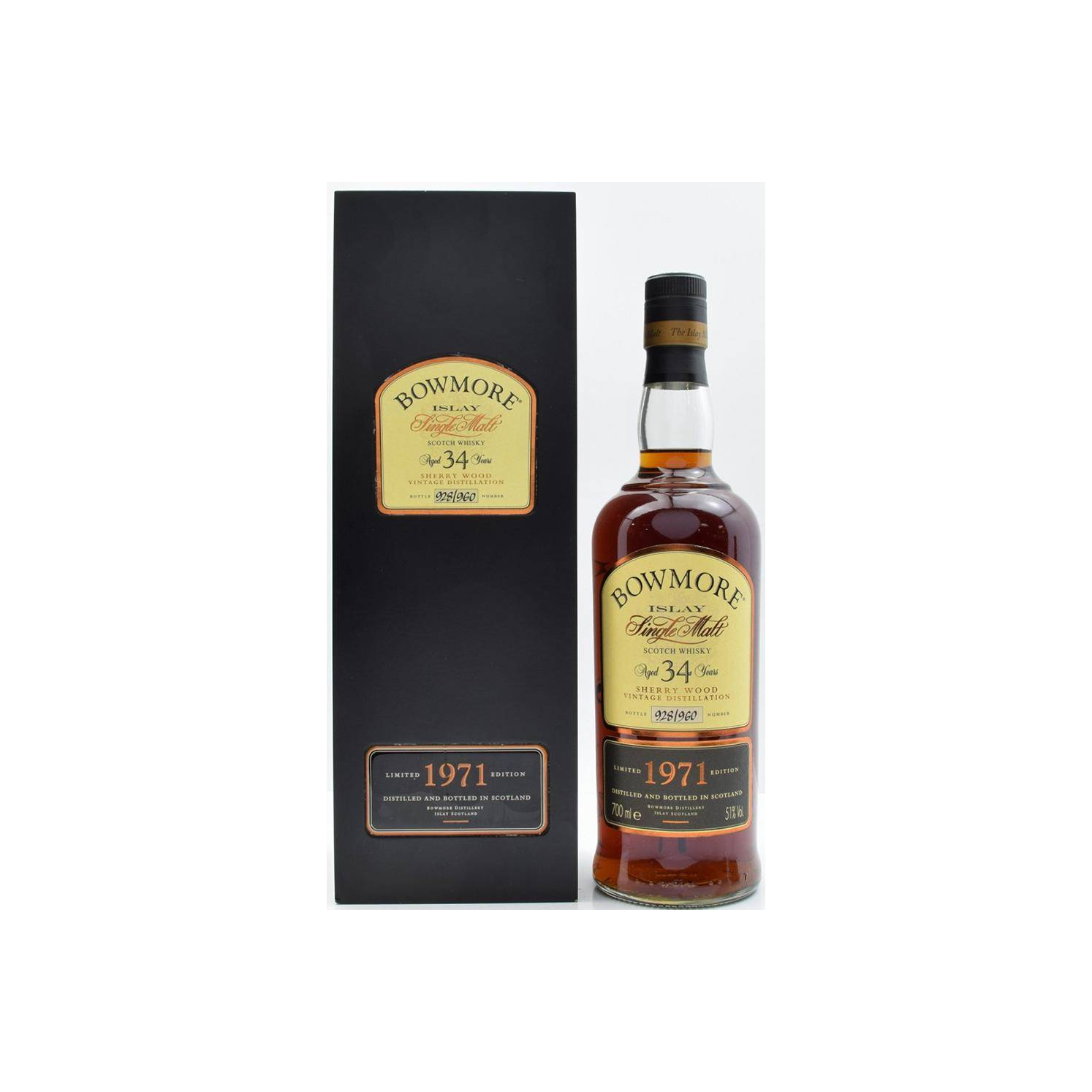Bowmore 1971 34 Years Single Malt Whisky 3
