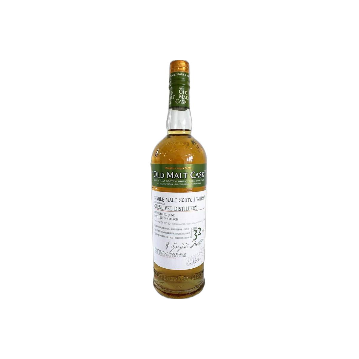 The Glenlivet Old Malt Cask 1977 32 Years Single Malt Whisky