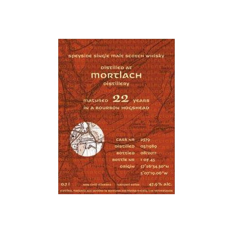 Mortlach 1989 22 Years Single Malt Whisky 2