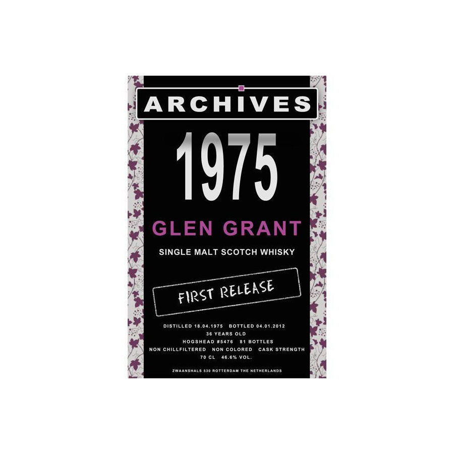 Glen Grant 1975 36 Years Single Malt Whisky 2