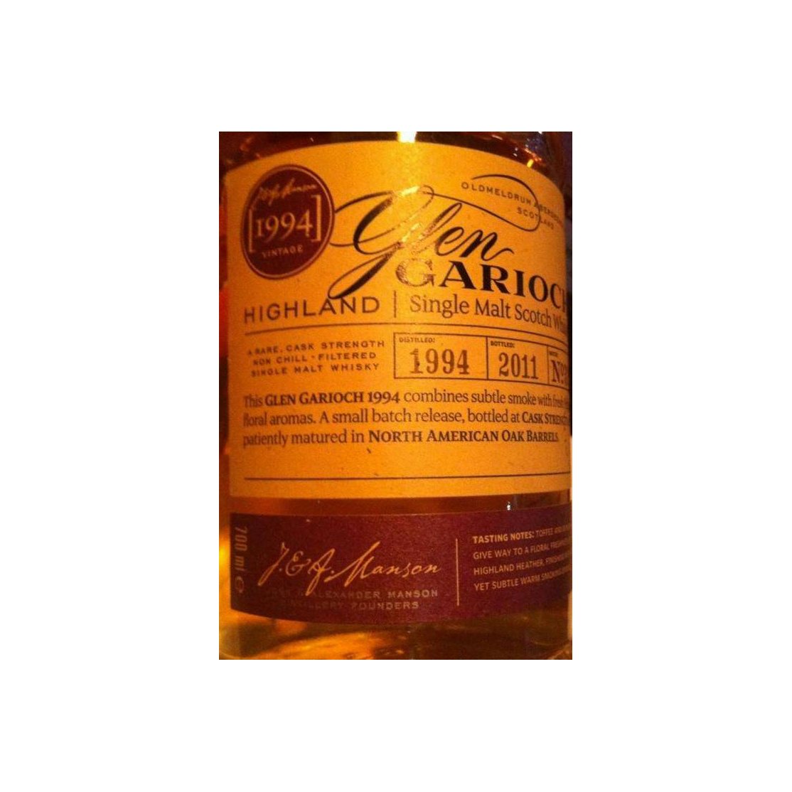 Glen Garioch 1994 17 Years Single Malt Whisky 2