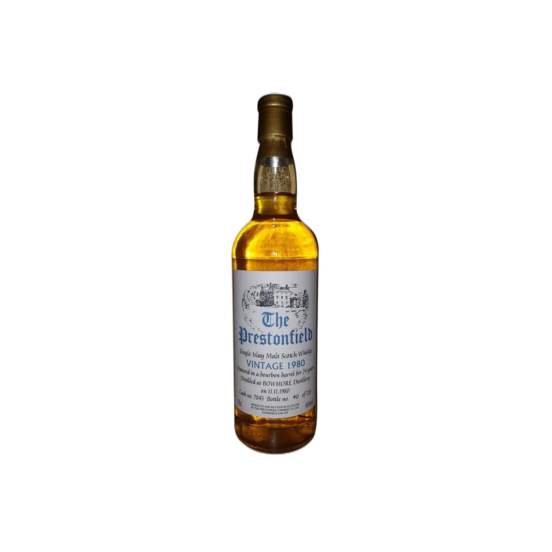 Bowmore 1980 24 Years Single Malt Whisky