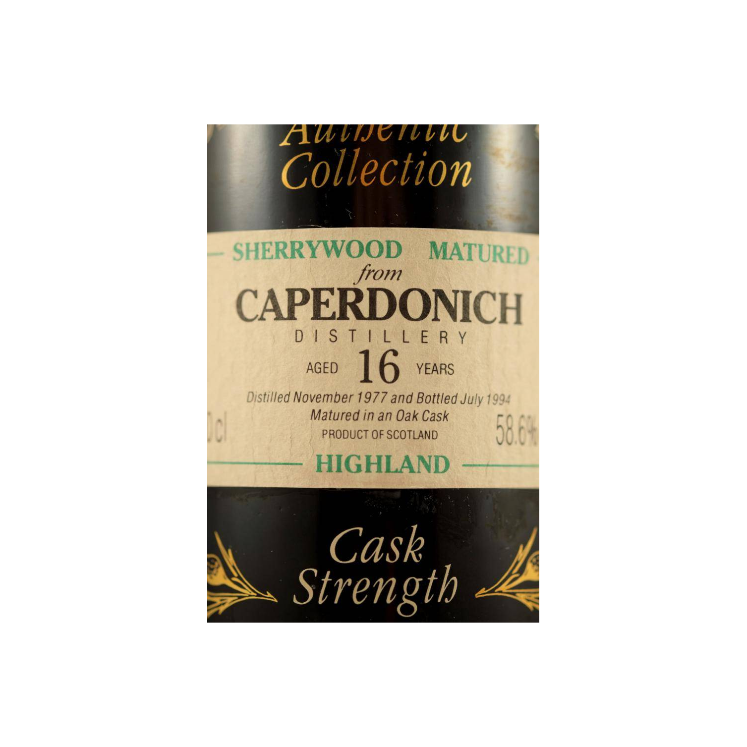 Caperdonich Authentic Collection 1977 16 Years Single Malt Whisky 2