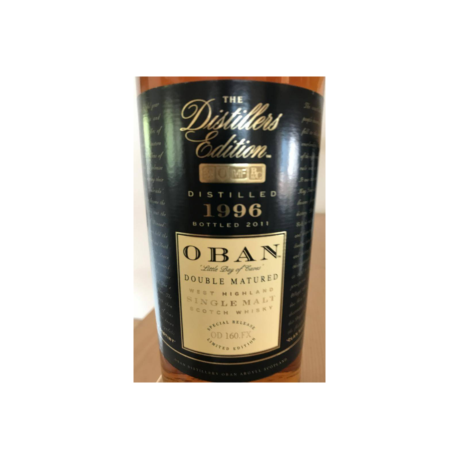 Oban The Distillers Edition 1996 15 Years Single Malt Whisky 3