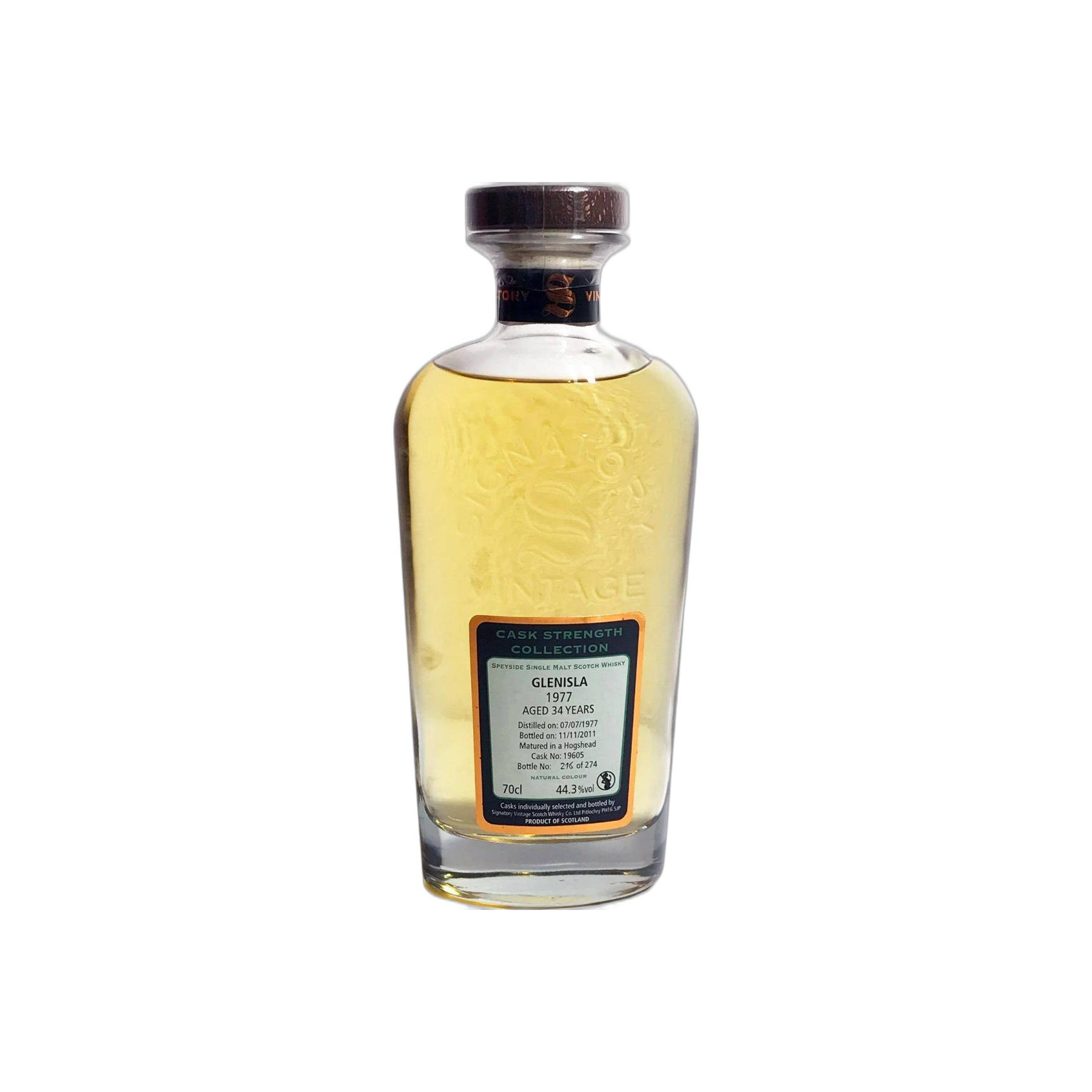 Glen Keith Cask Strength Collection 1977 34 Years Single Malt Whisky