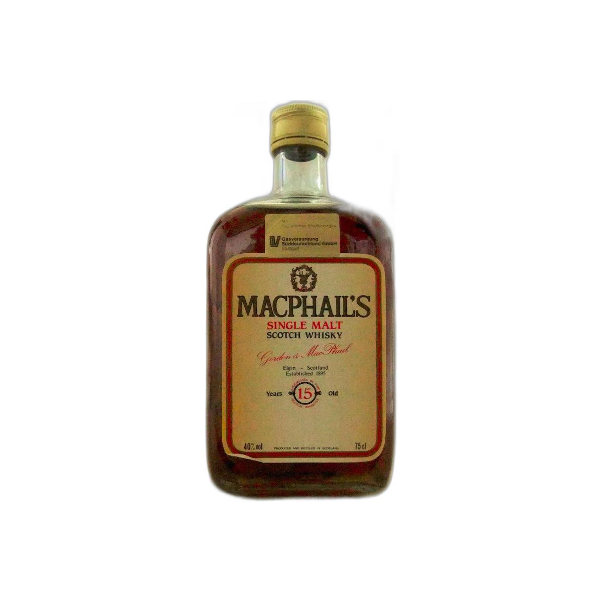 Gordon & MacPhail 15 Years Single Malt Whisky