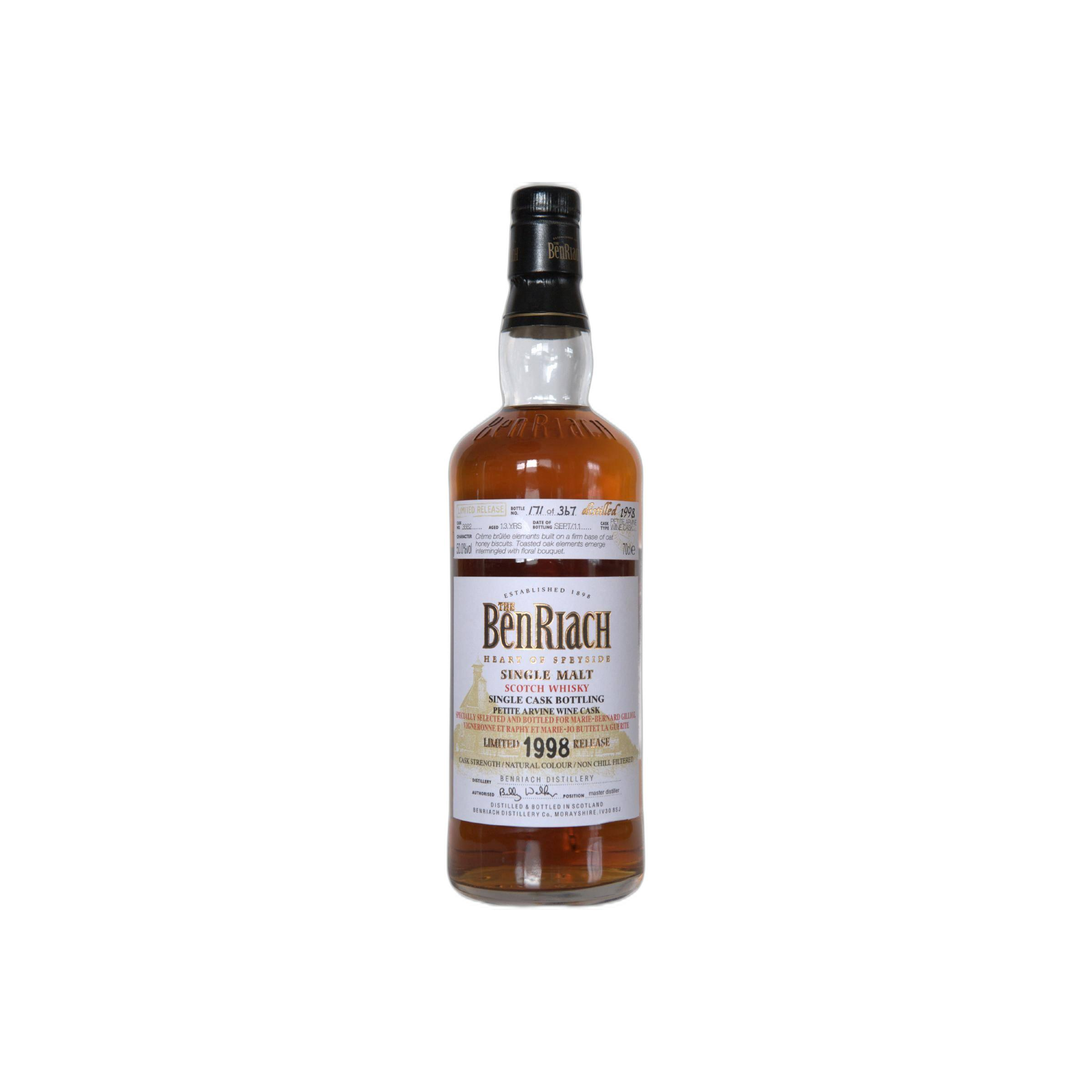 BenRiach 1998 13 Years Single Malt Whisky