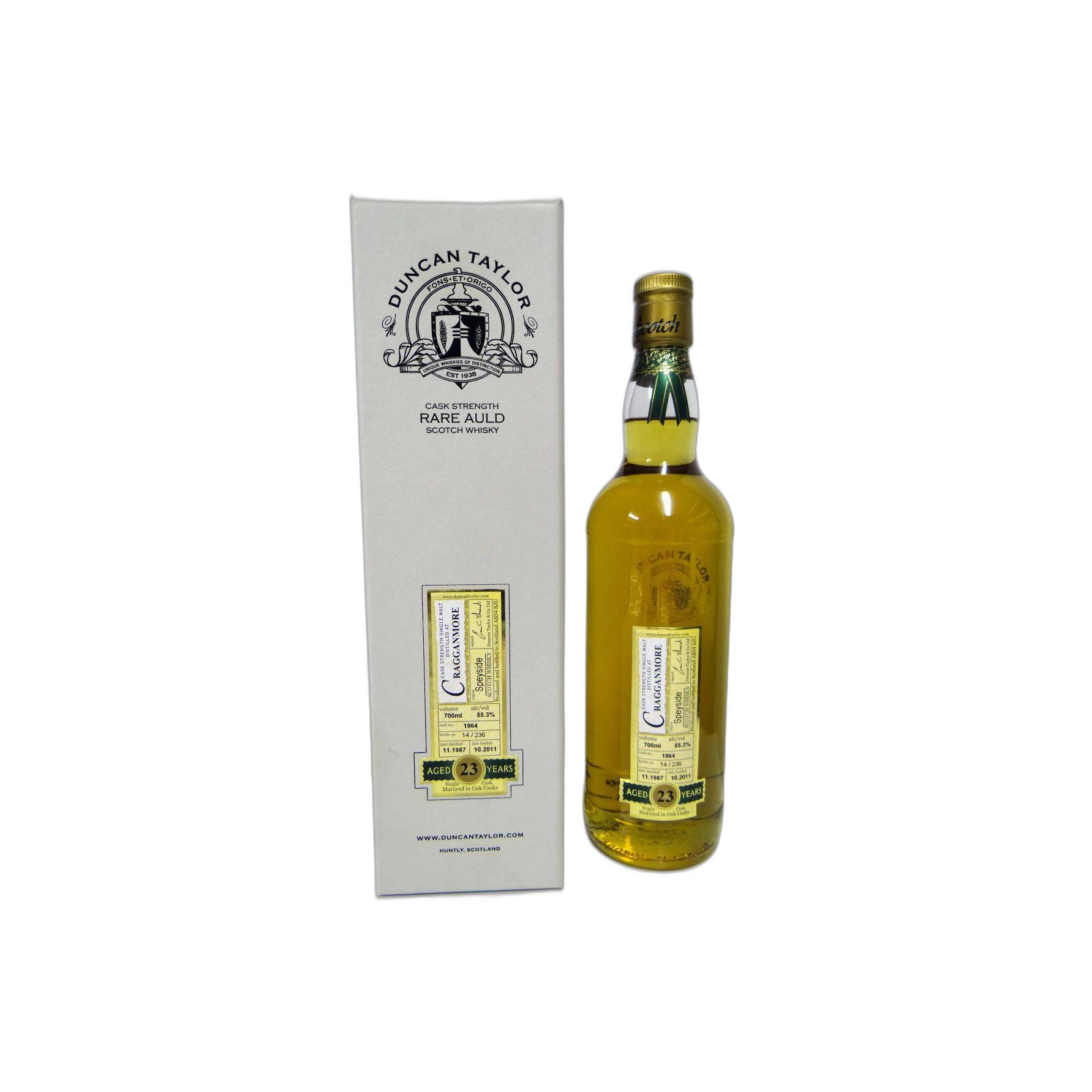 Cragganmore Rare Auld 1987 23 Years Single Malt Whisky 2