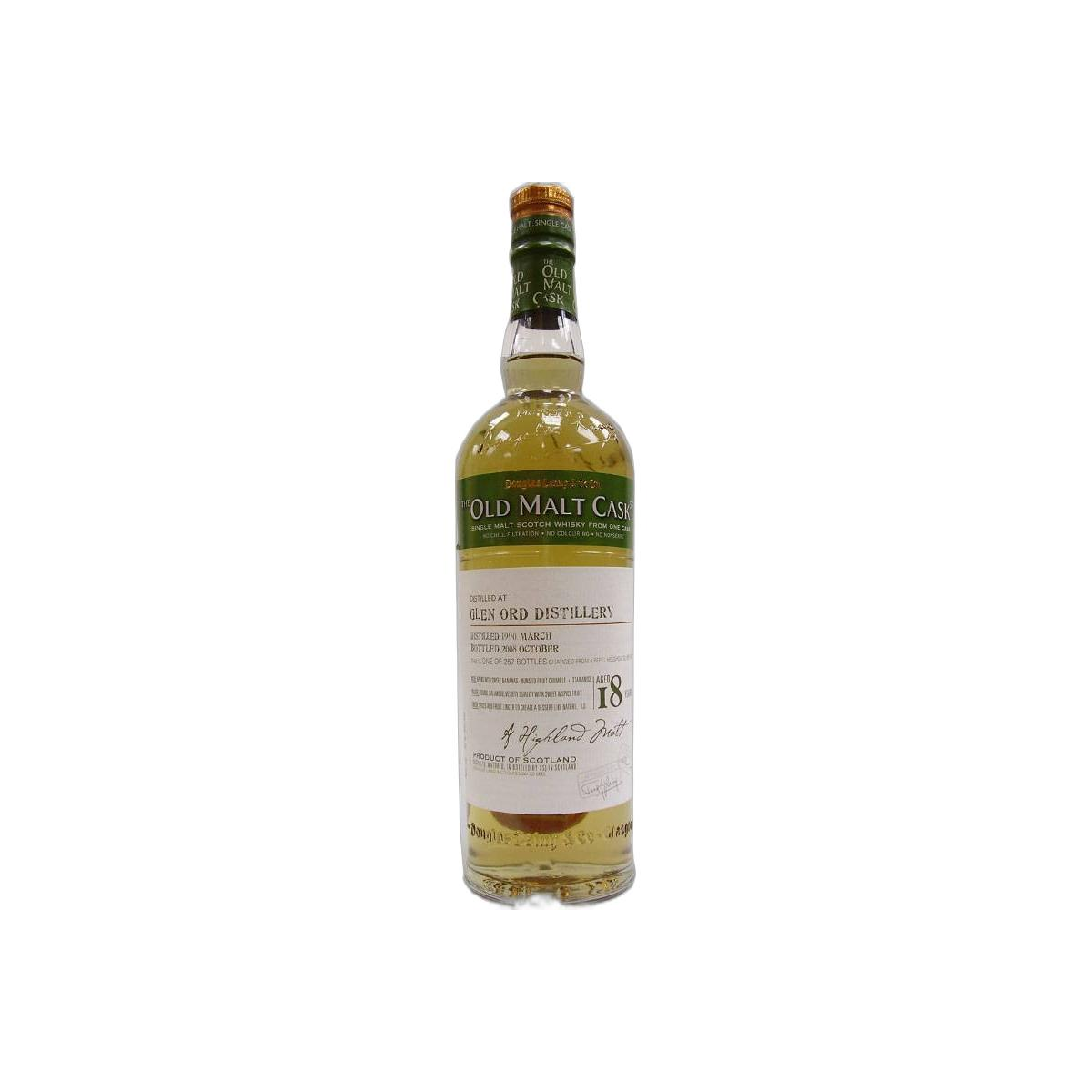Glen Ord Old Malt Cask 1990 18 Years Single Malt Whisky