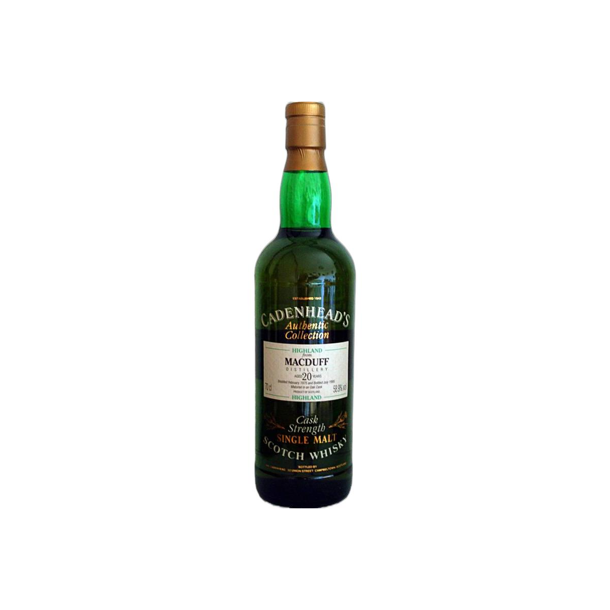 Macduff Authentic Collection 1975 20 Years Single Malt Whisky