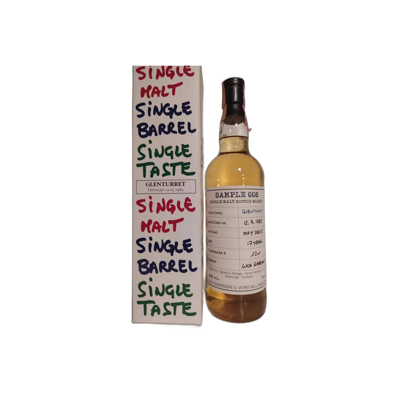 The Glenturret 1985 17 Years Single Malt Whisky 3