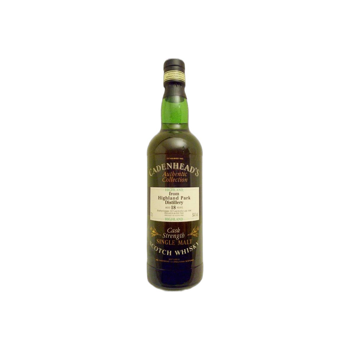 Highland Park Authentic Collection 1977 18 Years Single Malt Whisky