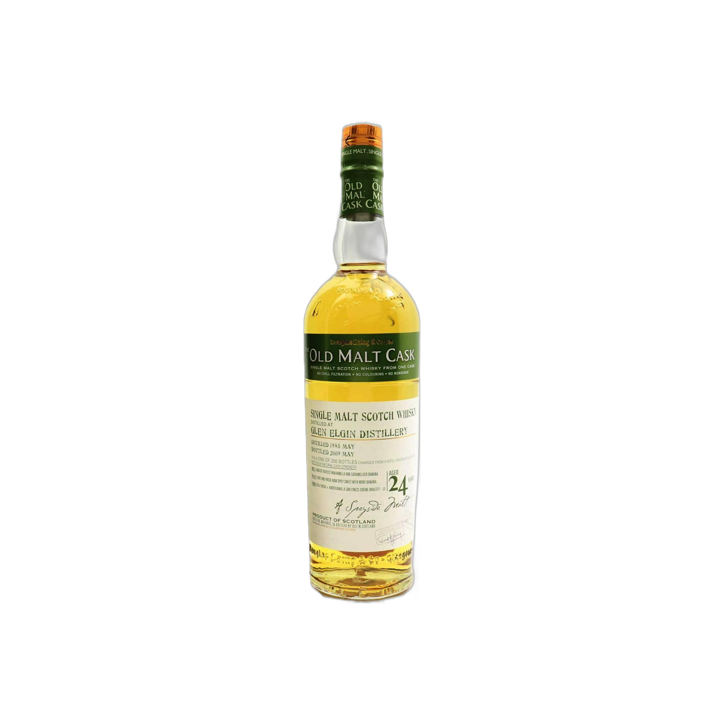 Glen Elgin Old Malt Cask 1985 24 Years Single Malt Whisky