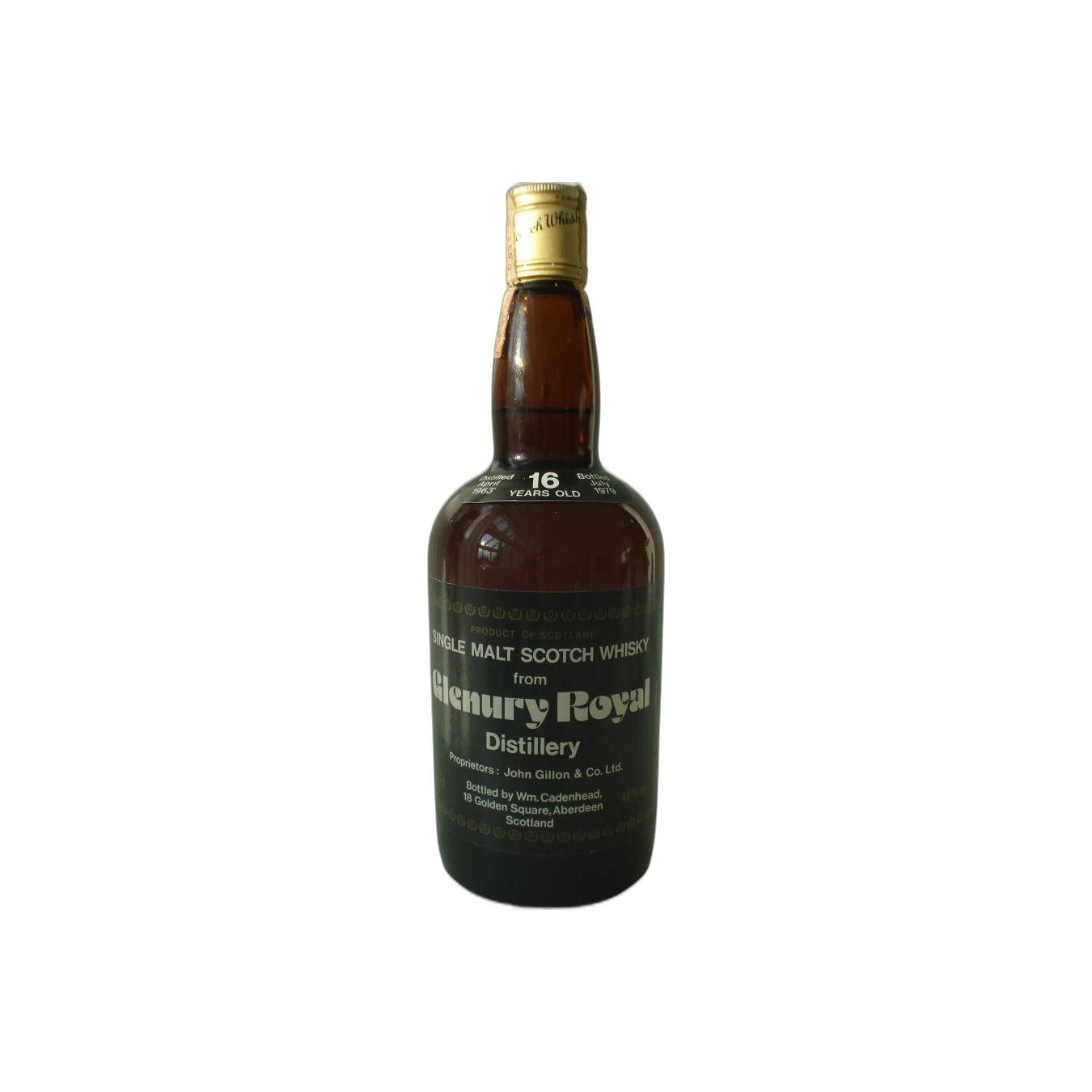 Glenury Royal 1963 16 Years Single Malt Whisky