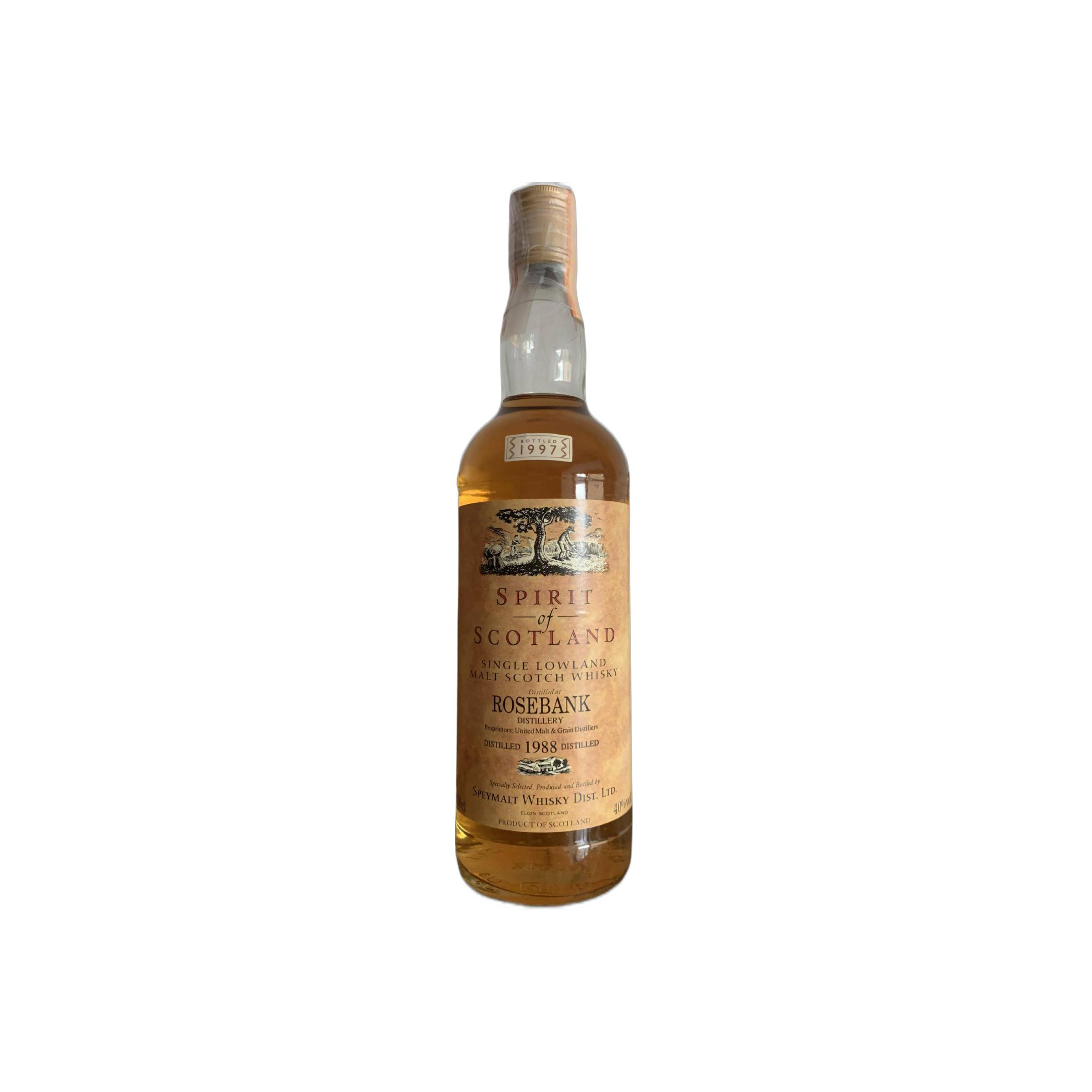 Rosebank 1988 9 Years Single Malt Whisky