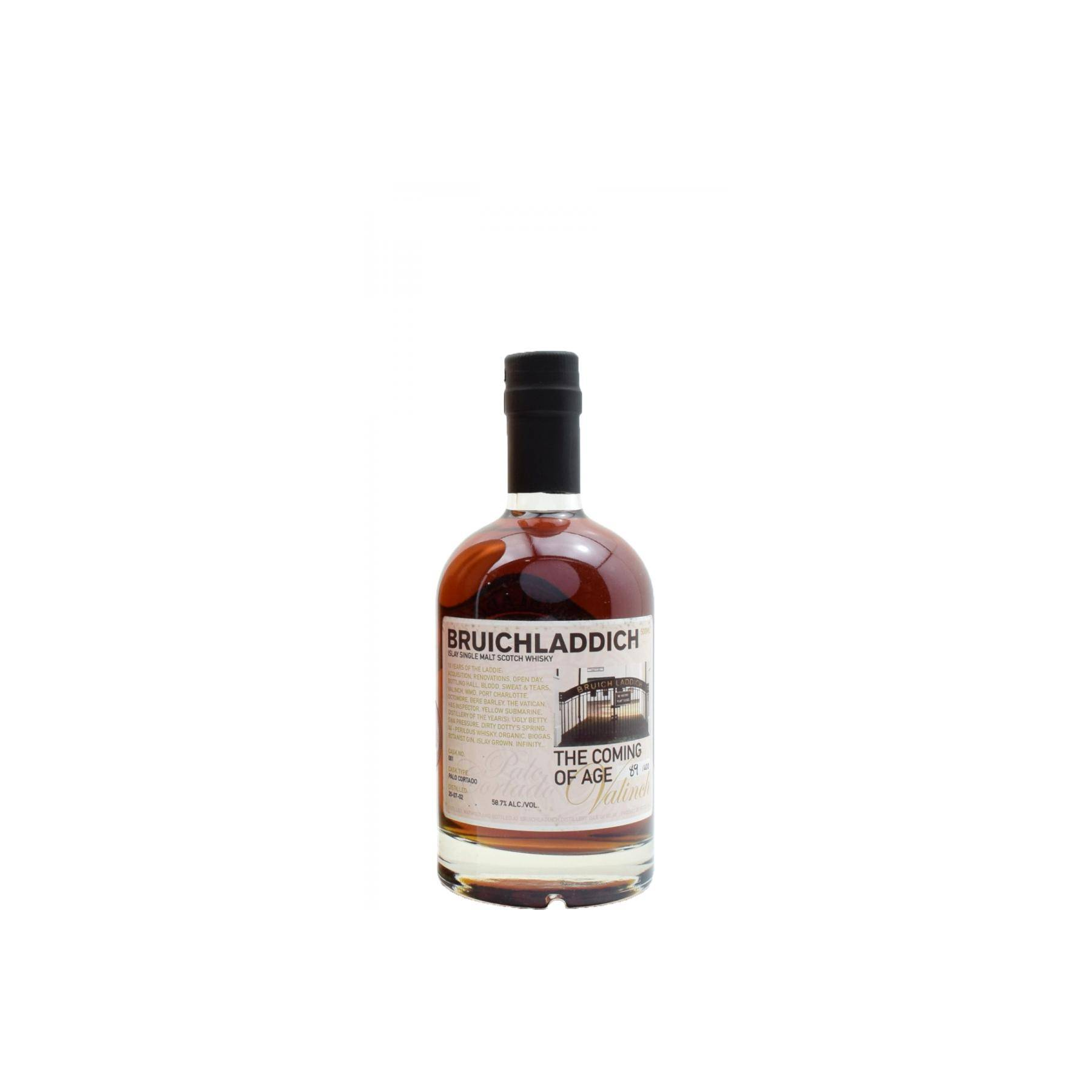 Bruichladdich 2002 9 Years Single Malt Whisky