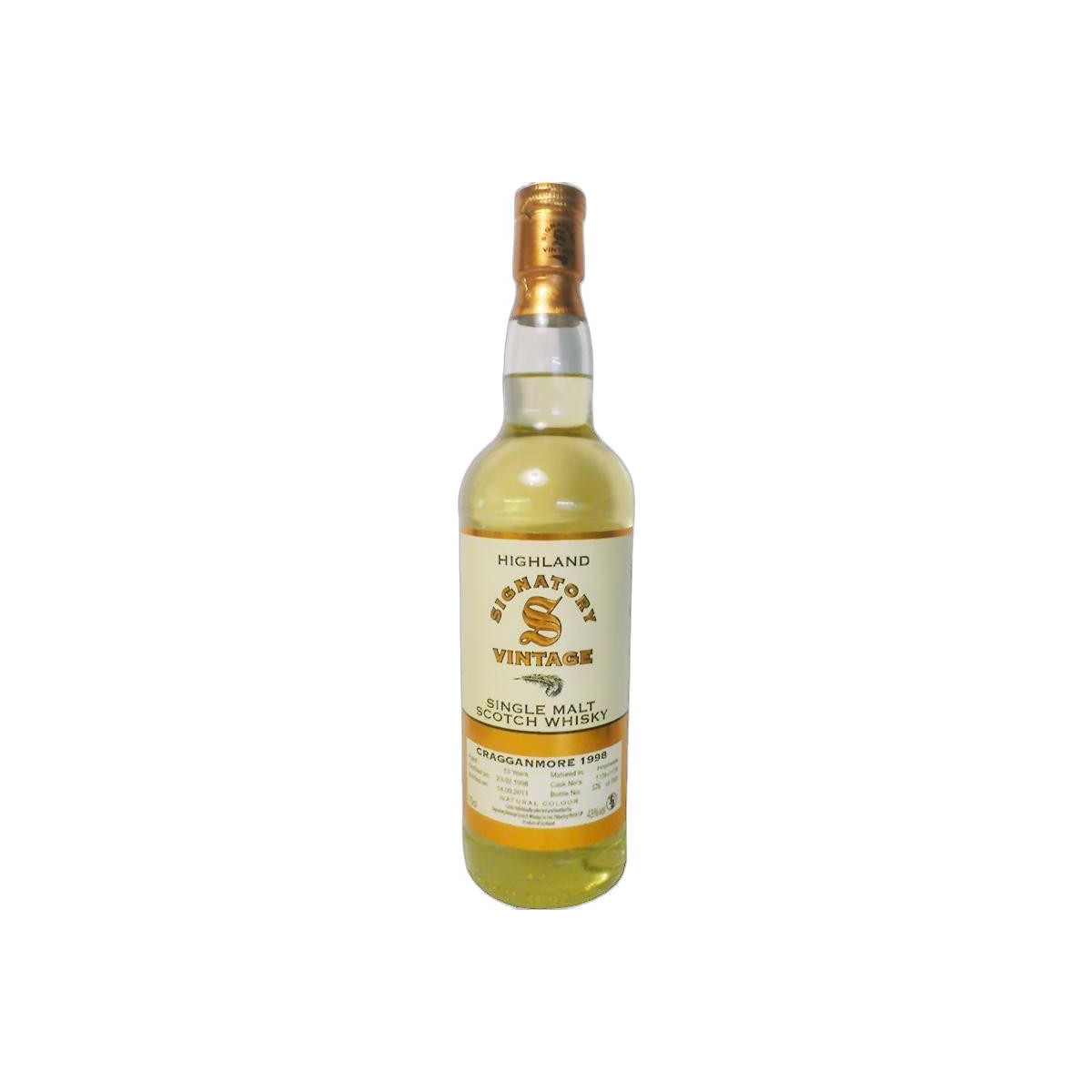 Cragganmore Vintage Collection 1998 13 Years Single Malt Whisky