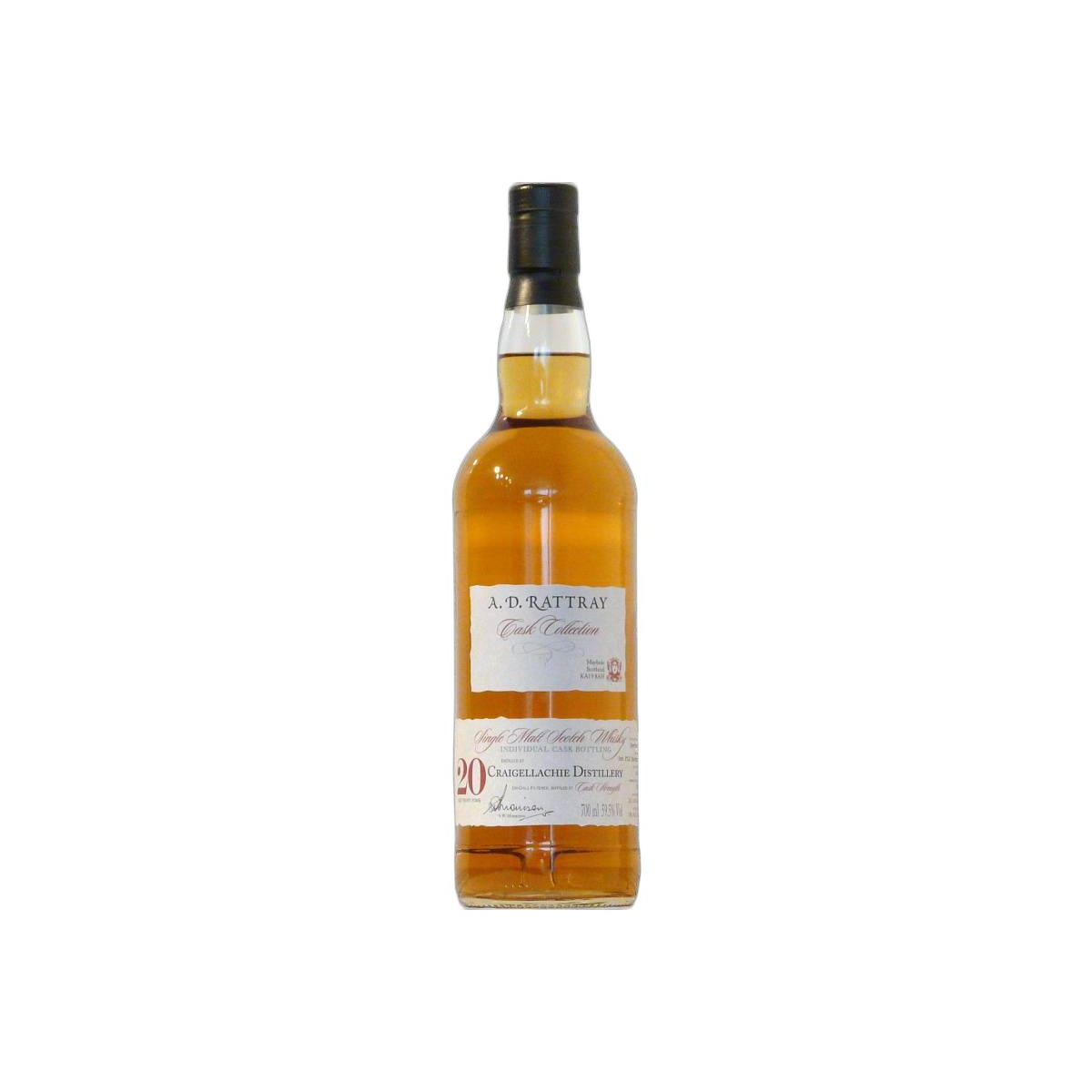 Craigellachie Individual Cask Bottling 1991 20 Years Single Malt Whisky