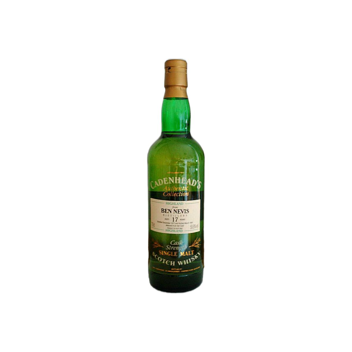 Ben Nevis Authentic Collection 1977 17 Years Single Malt Whisky