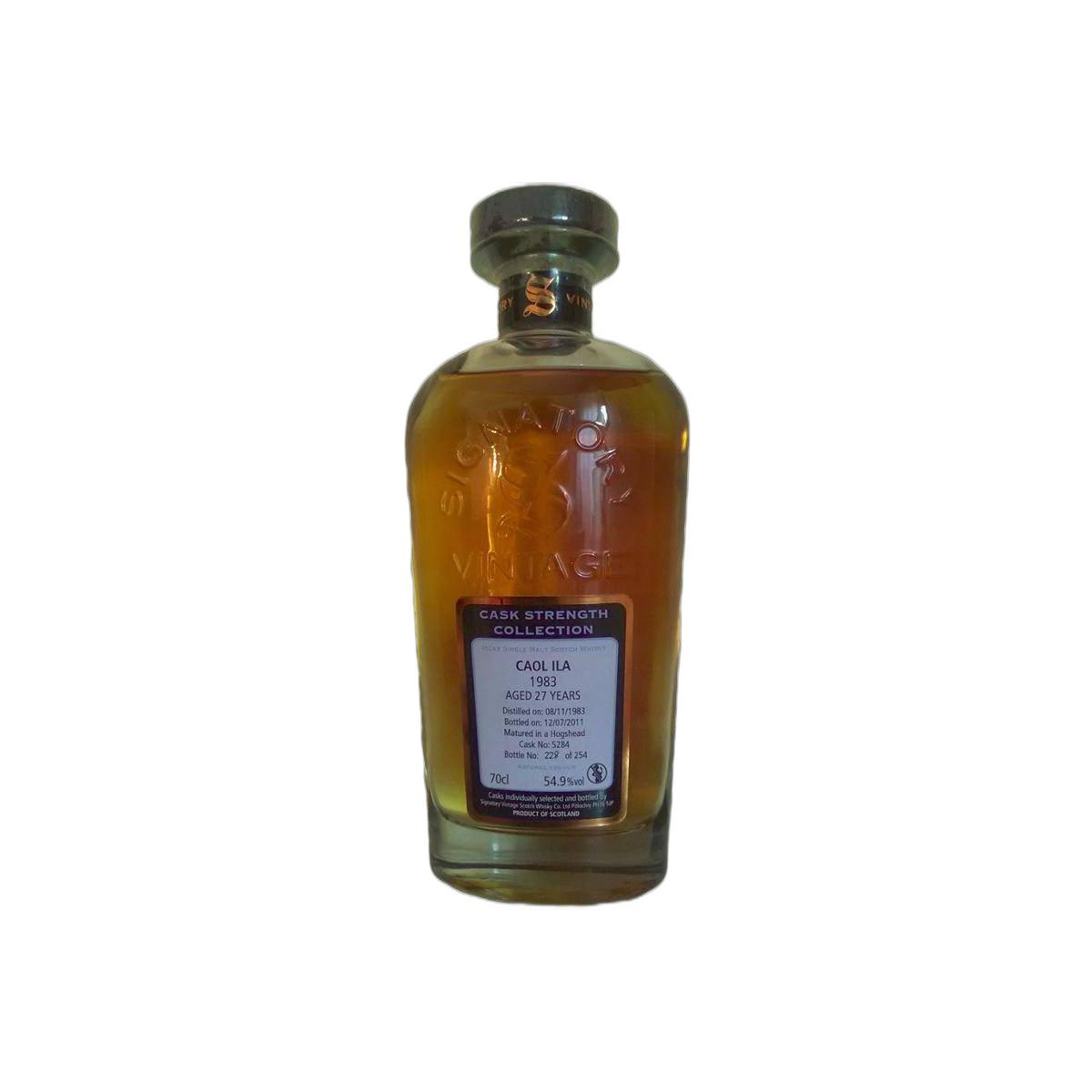 Caol Ila Cask Strength Collection 1983 27 Years Single Malt Whisky 2