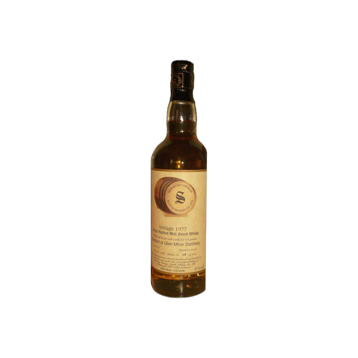 Glen Mhor Vintage Collection 1977 22 Years Single Malt Whisky