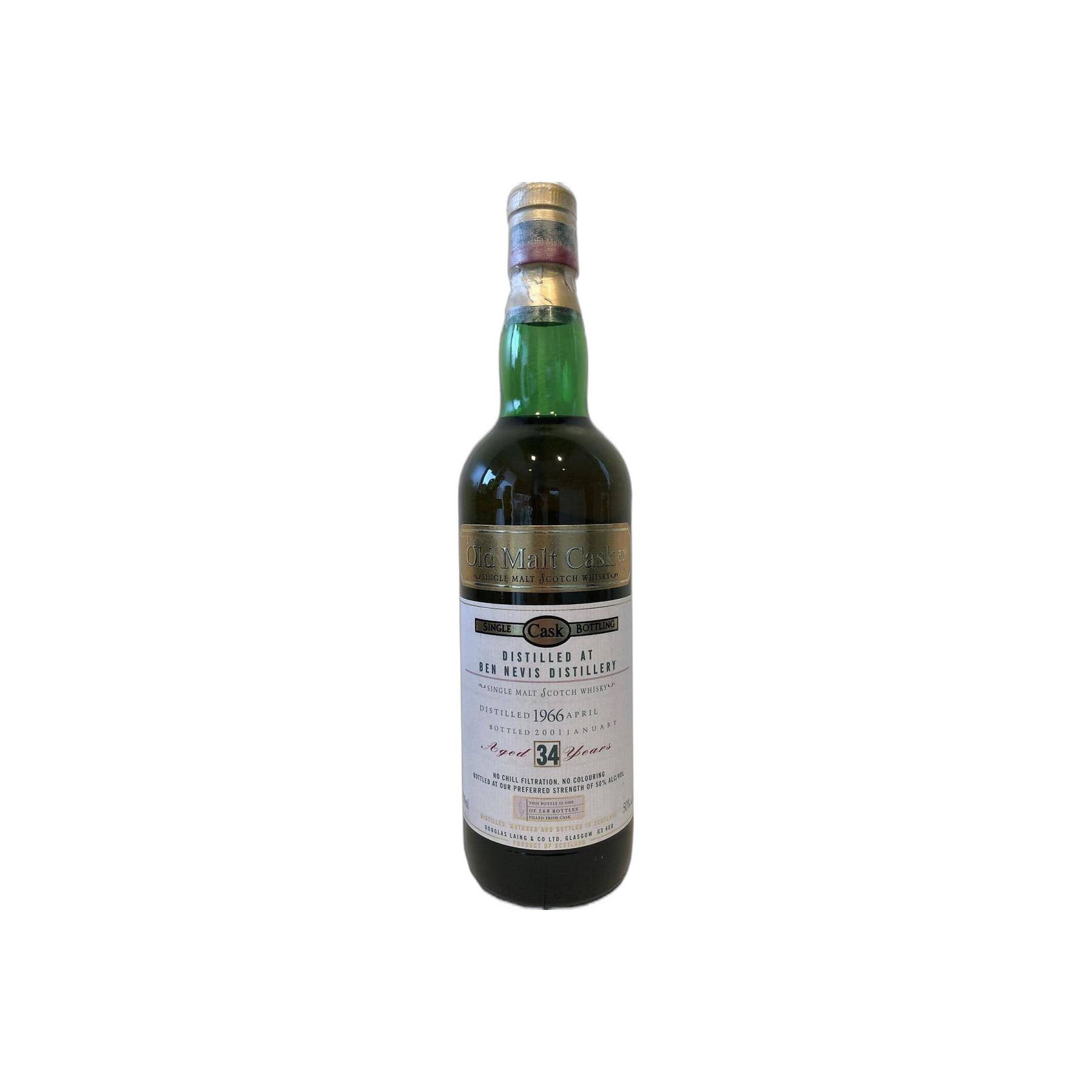Ben Nevis Old Malt Cask 1966 34 Years Single Malt Whisky