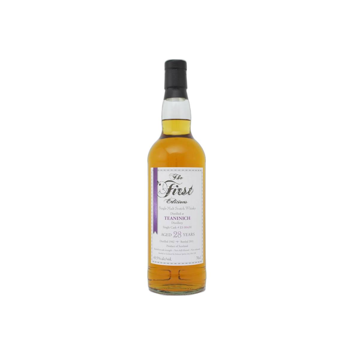 Teaninich The First Editions 1982 28 Years Single Malt Whisky