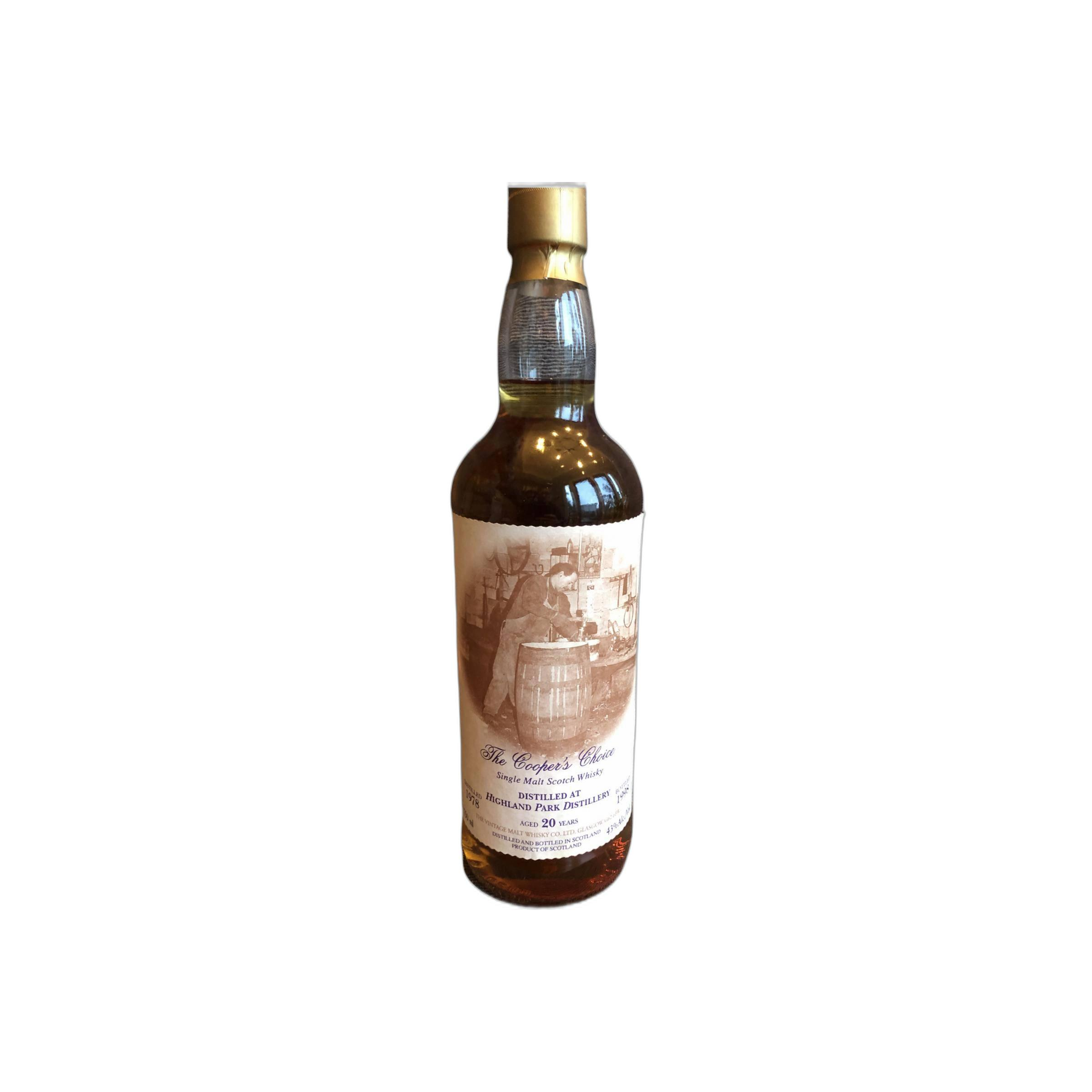 Highland Park The Cooper's Choice 1978 20 Years Single Malt Whisky