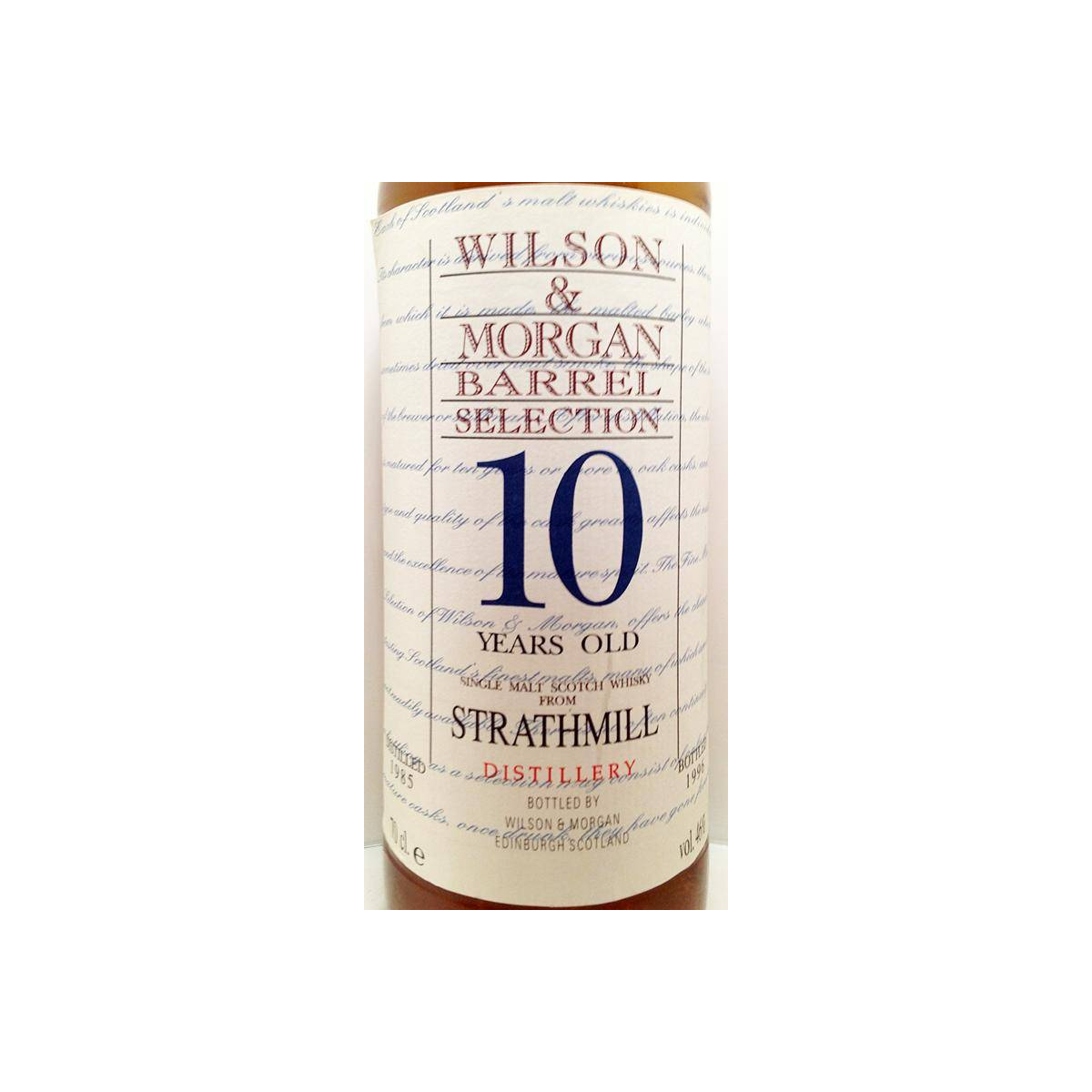 Strathmill Barrel Selection 1985 10 Years Single Malt Whisky 2