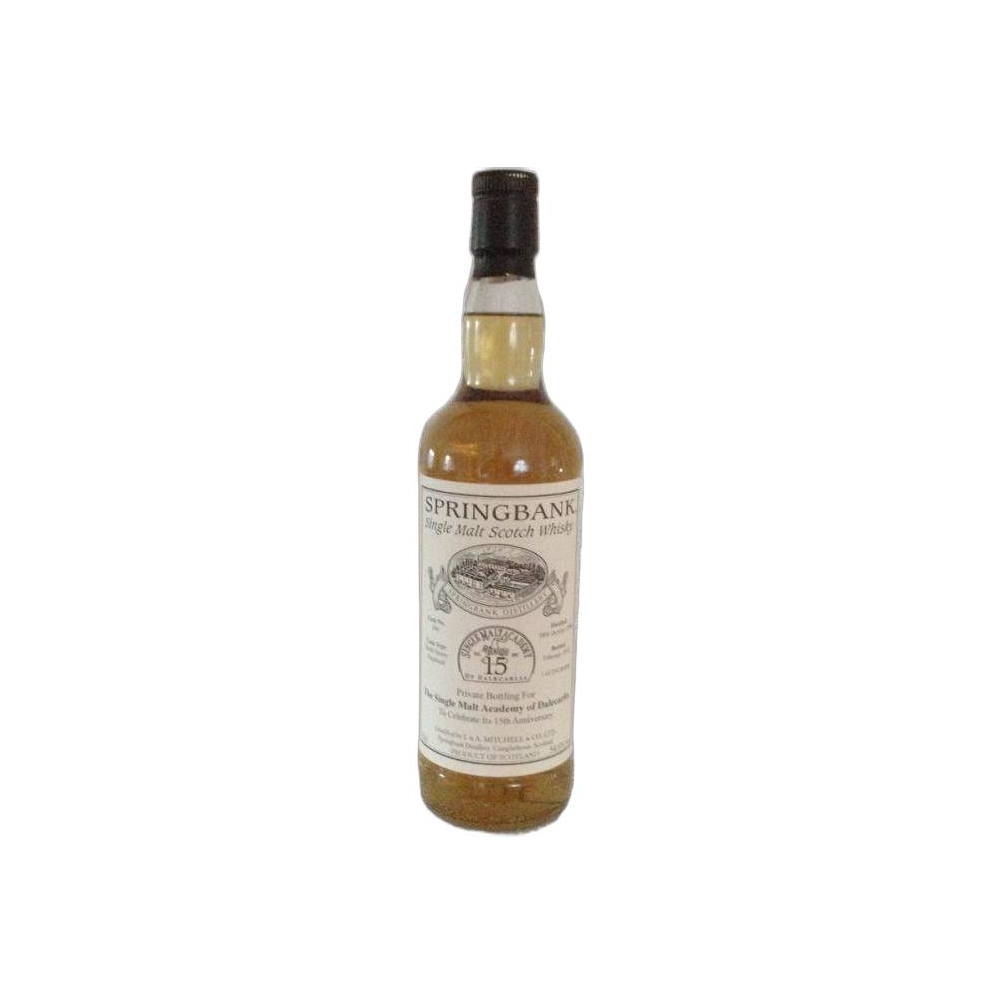 Springbank Private Bottling 1996 15 Years Single Malt Whisky