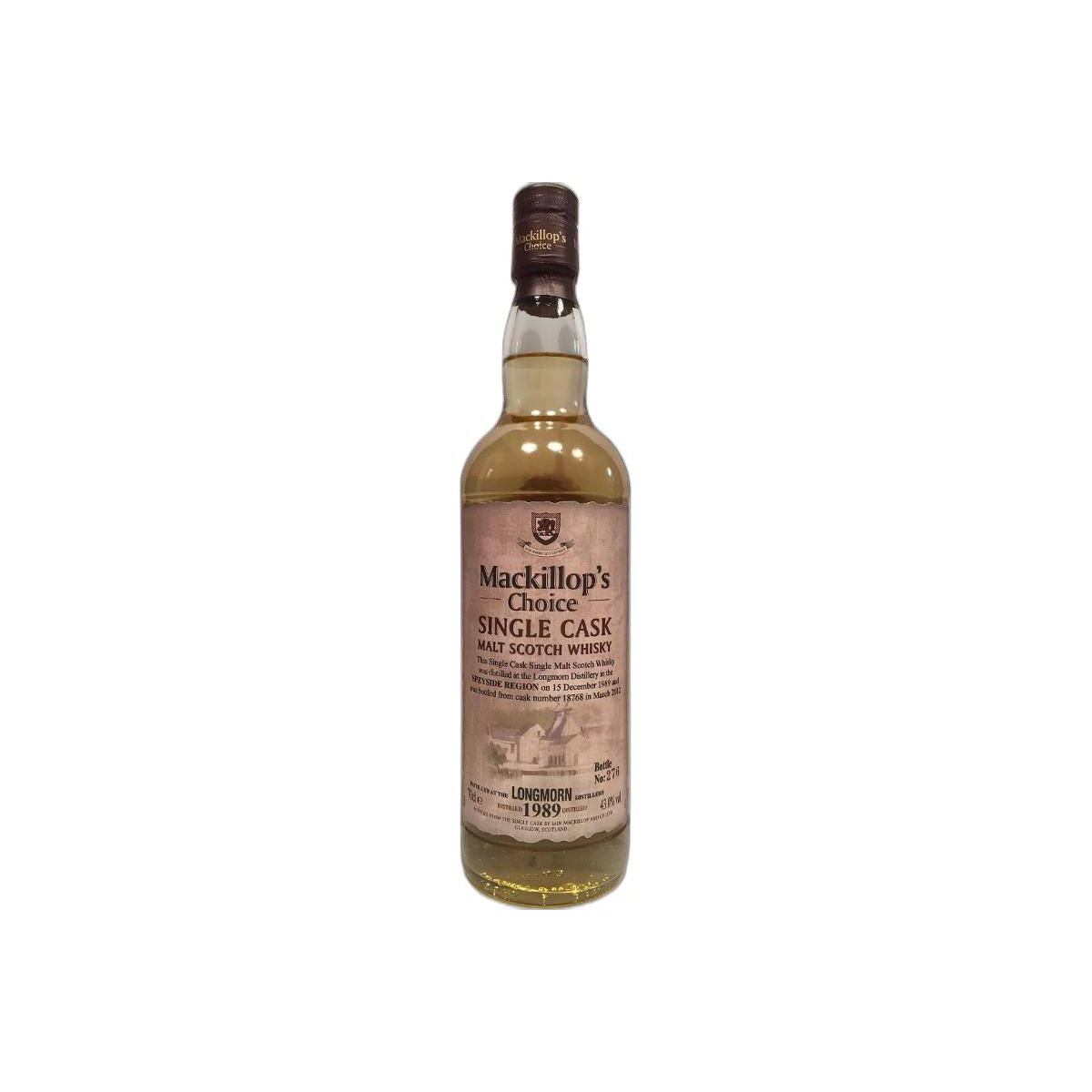 Longmorn Single Cask 1989 22 Years Single Malt Whisky 2