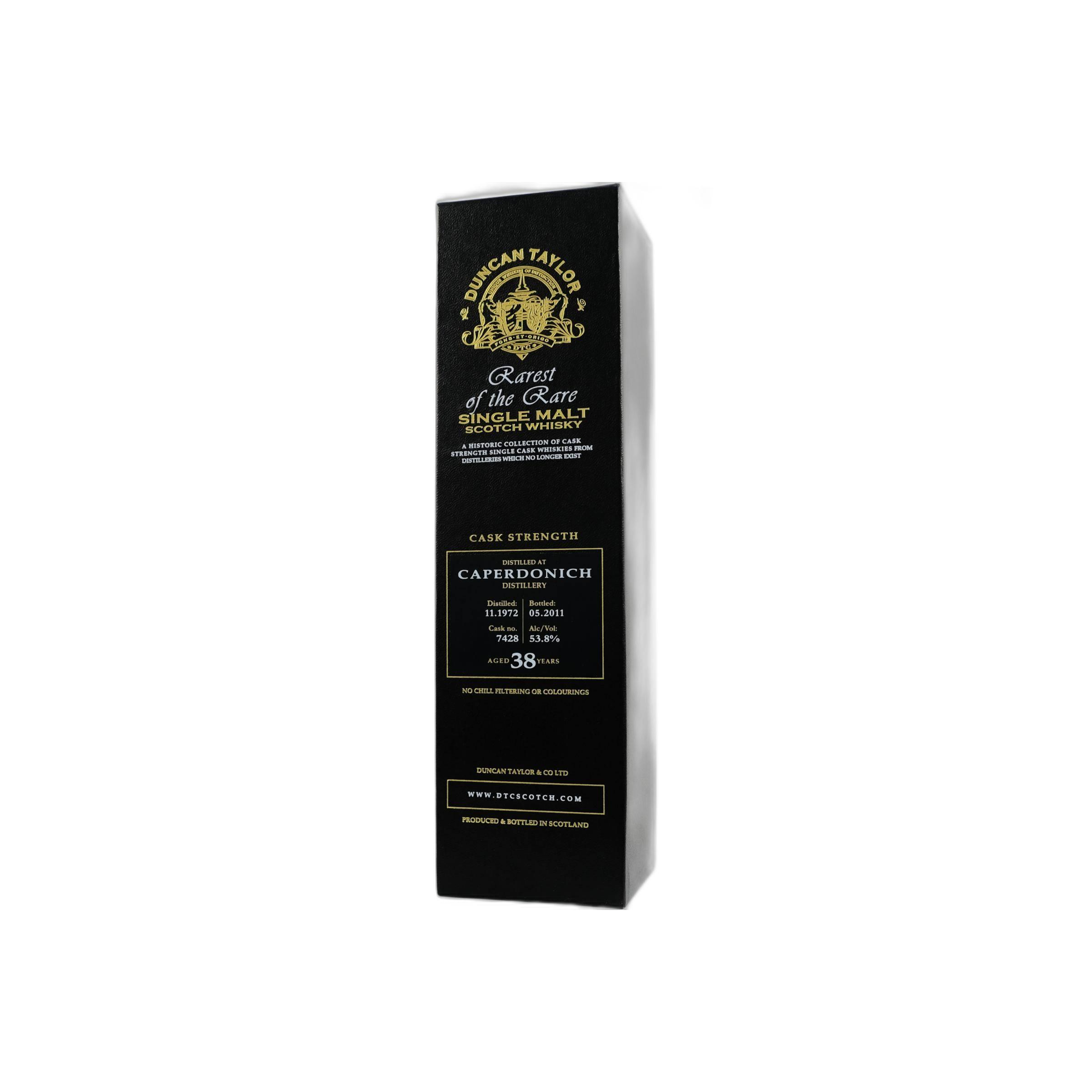 Caperdonich 1972 38 Years Single Malt Whisky 3