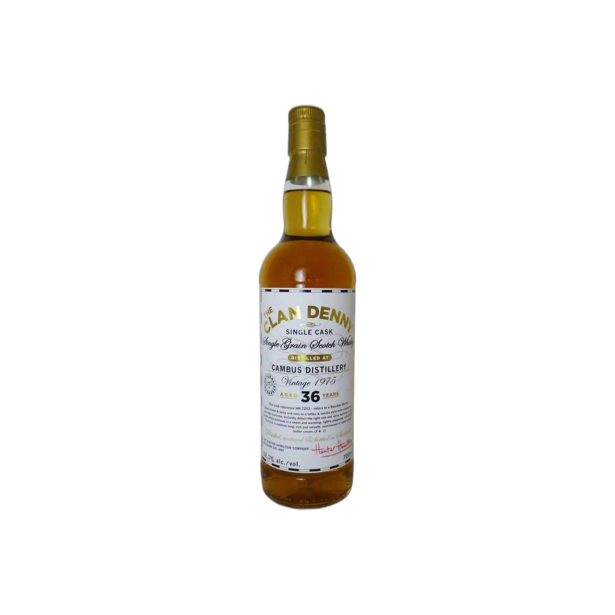 Cambus 1975 36 Years Single Grain Whisky