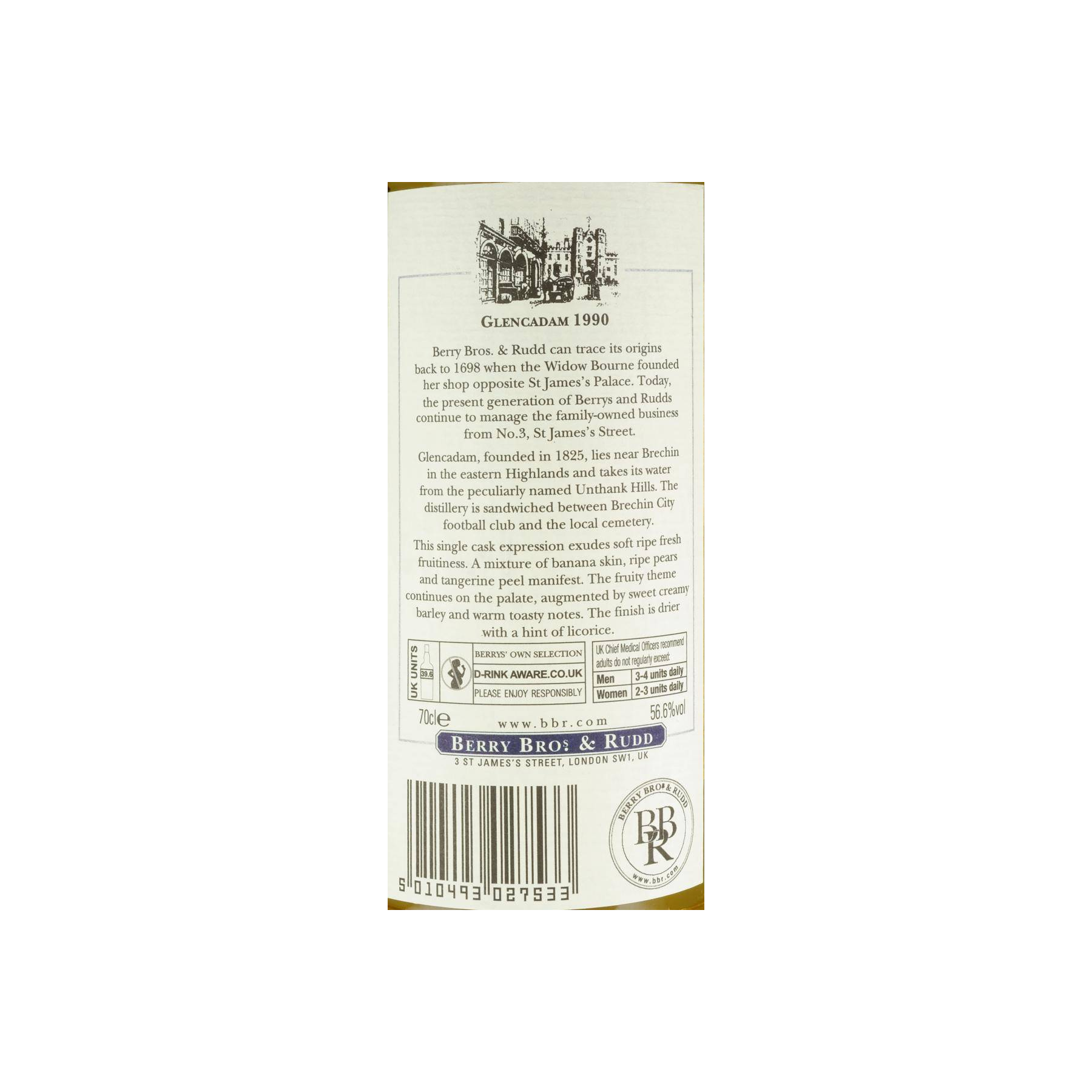 Glencadam 1990 21 Years Single Malt Whisky 3
