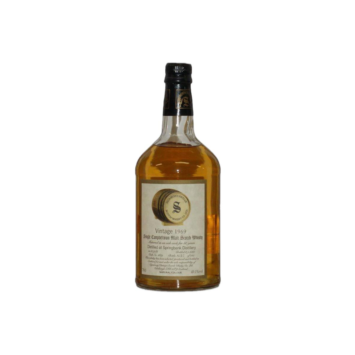 Springbank Vintage Collection - Dumpy 1969 30 Years Single Malt Whisky