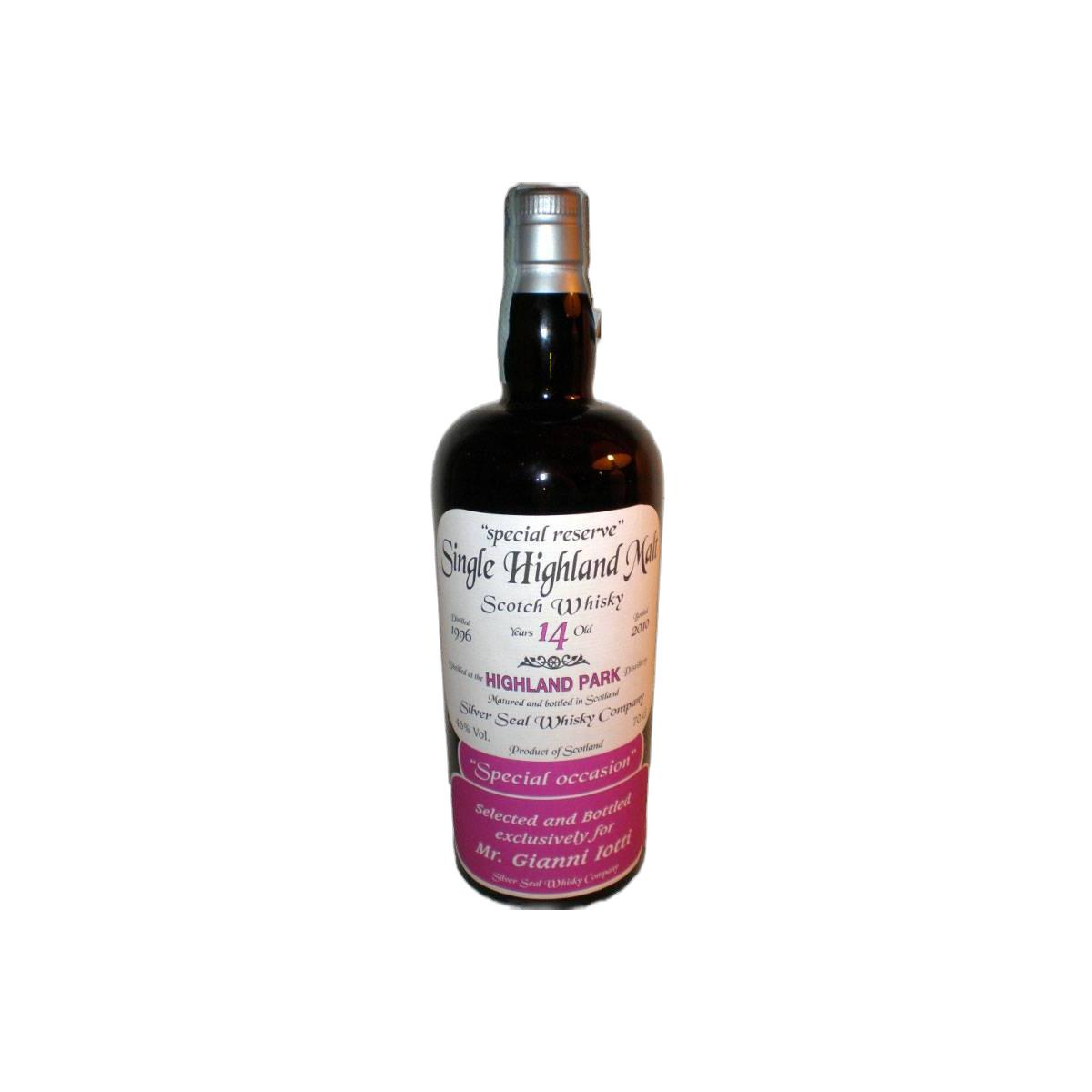 Highland Park 1996 14 Years Single Malt Whisky