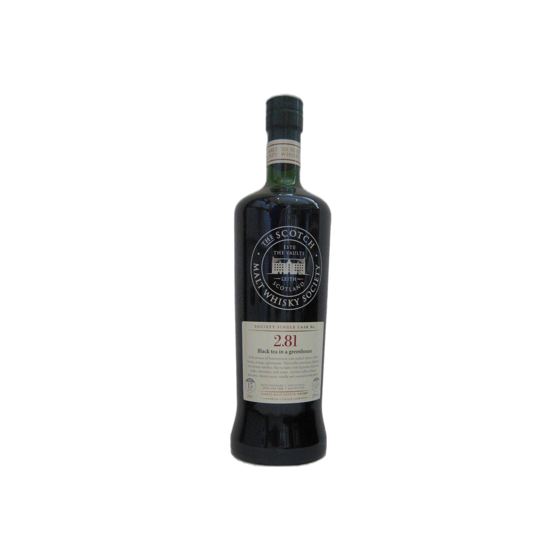 The Scotch Malt Whisky Society 1996 15 Years Single Malt Whisky
