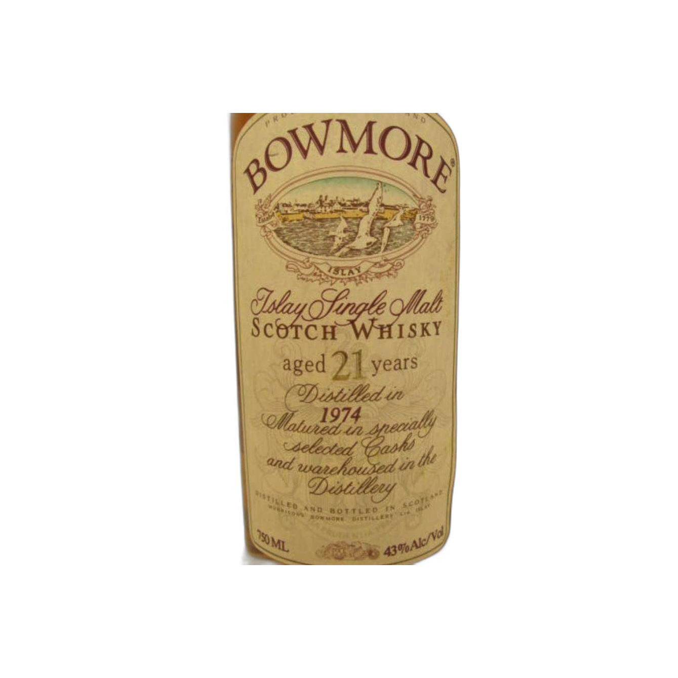 Bowmore 1974 21 Years Single Malt Whisky 2