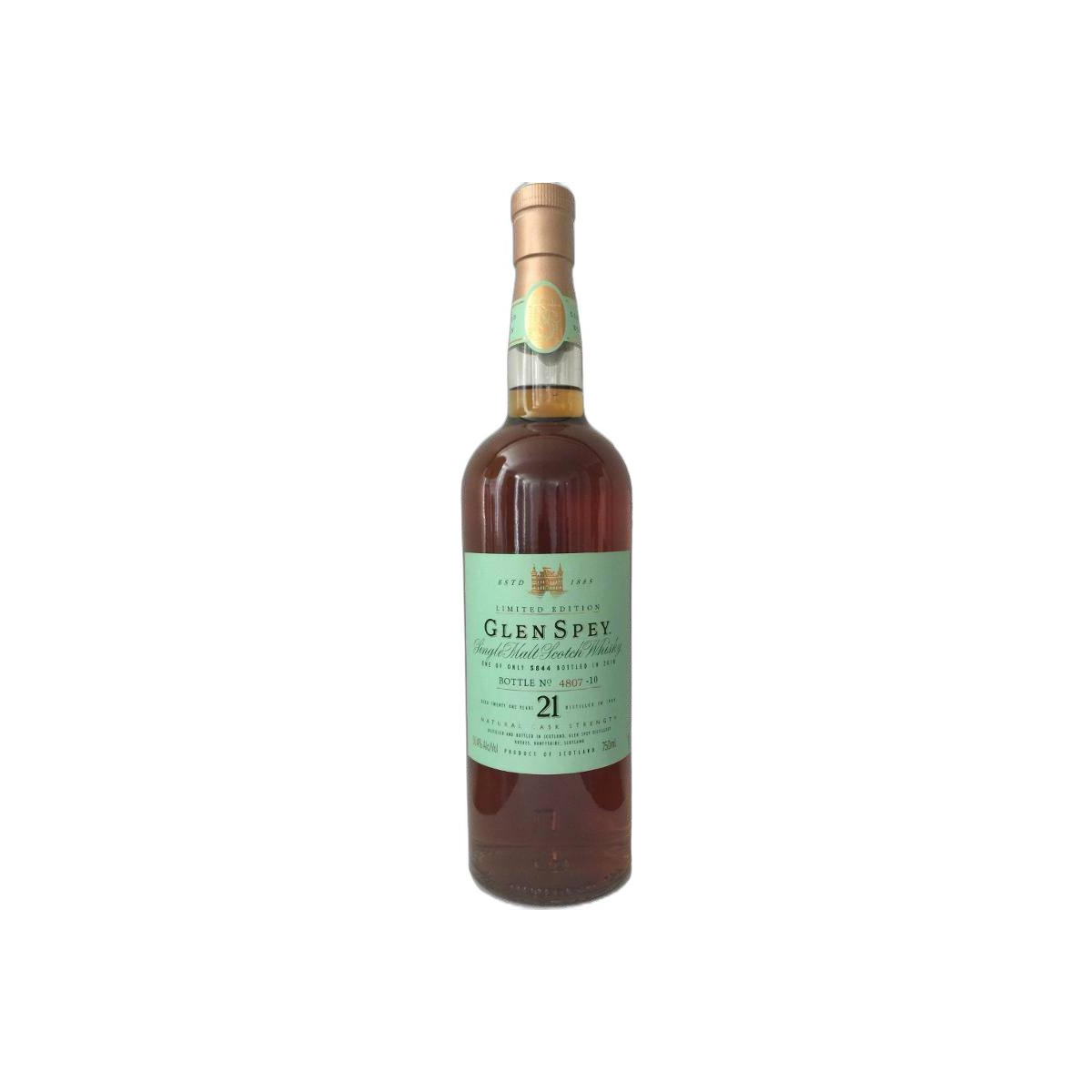 Glen Spey 1989 21 Years Single Malt Whisky