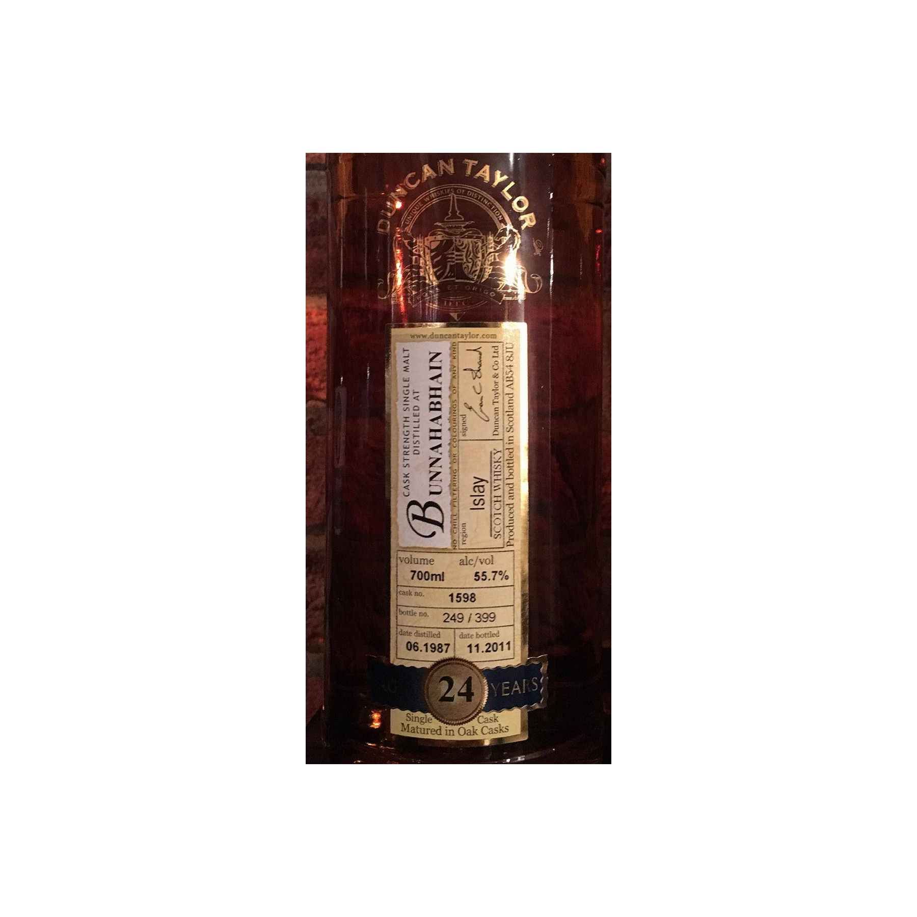 Bunnahabhain Rare Auld 1987 24 Years Single Malt Whisky 2