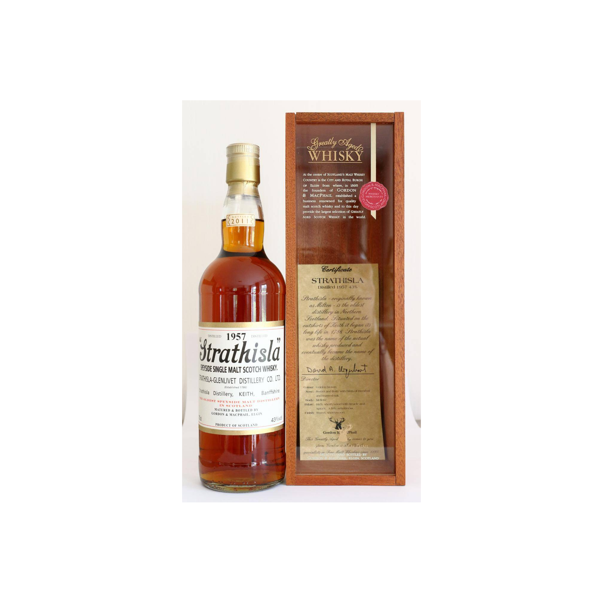 Strathisla Licensed Bottling 1957 54 Years Single Malt Whisky 2